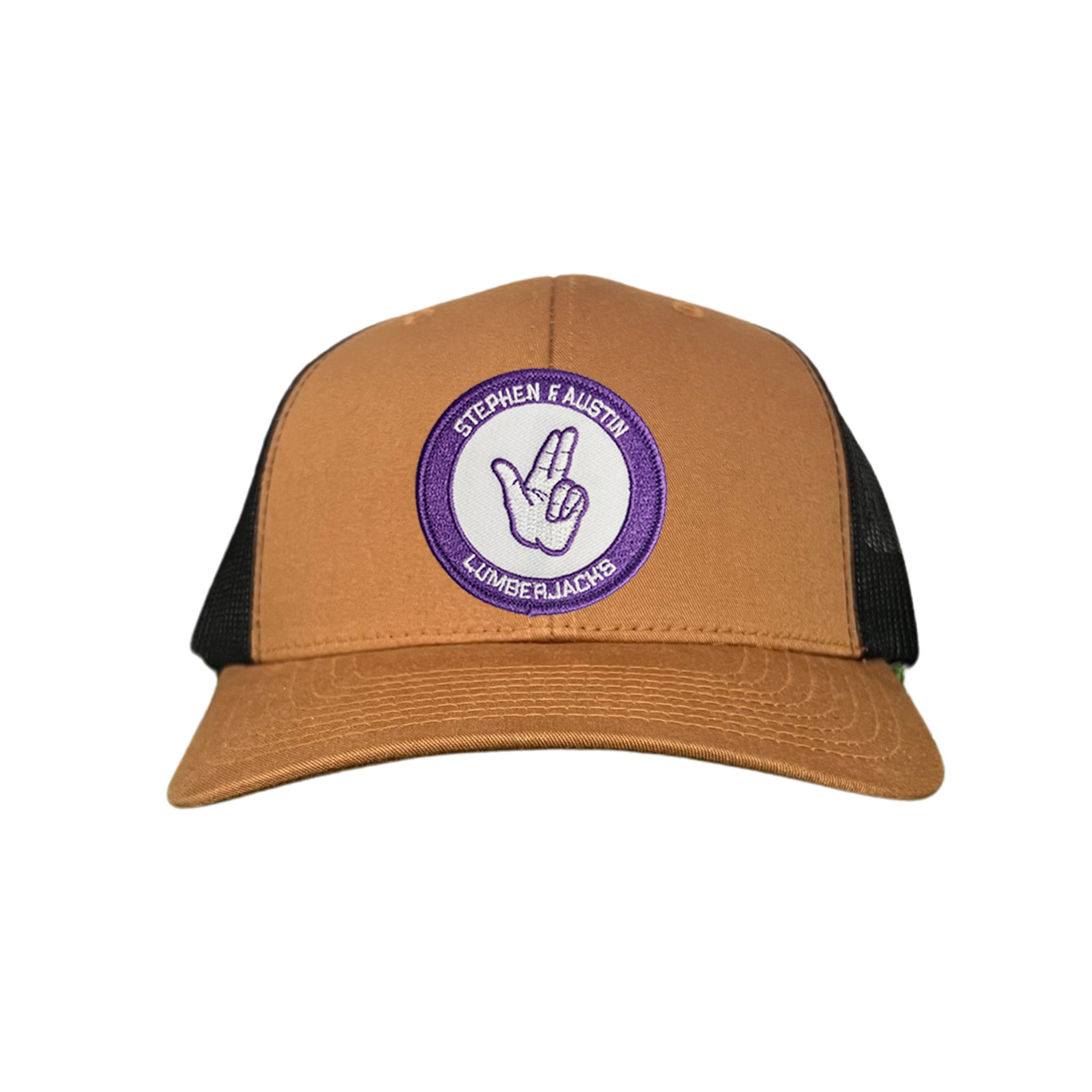 SFA Axe 'Em Hand Curved Bill Mesh Snapback Hat