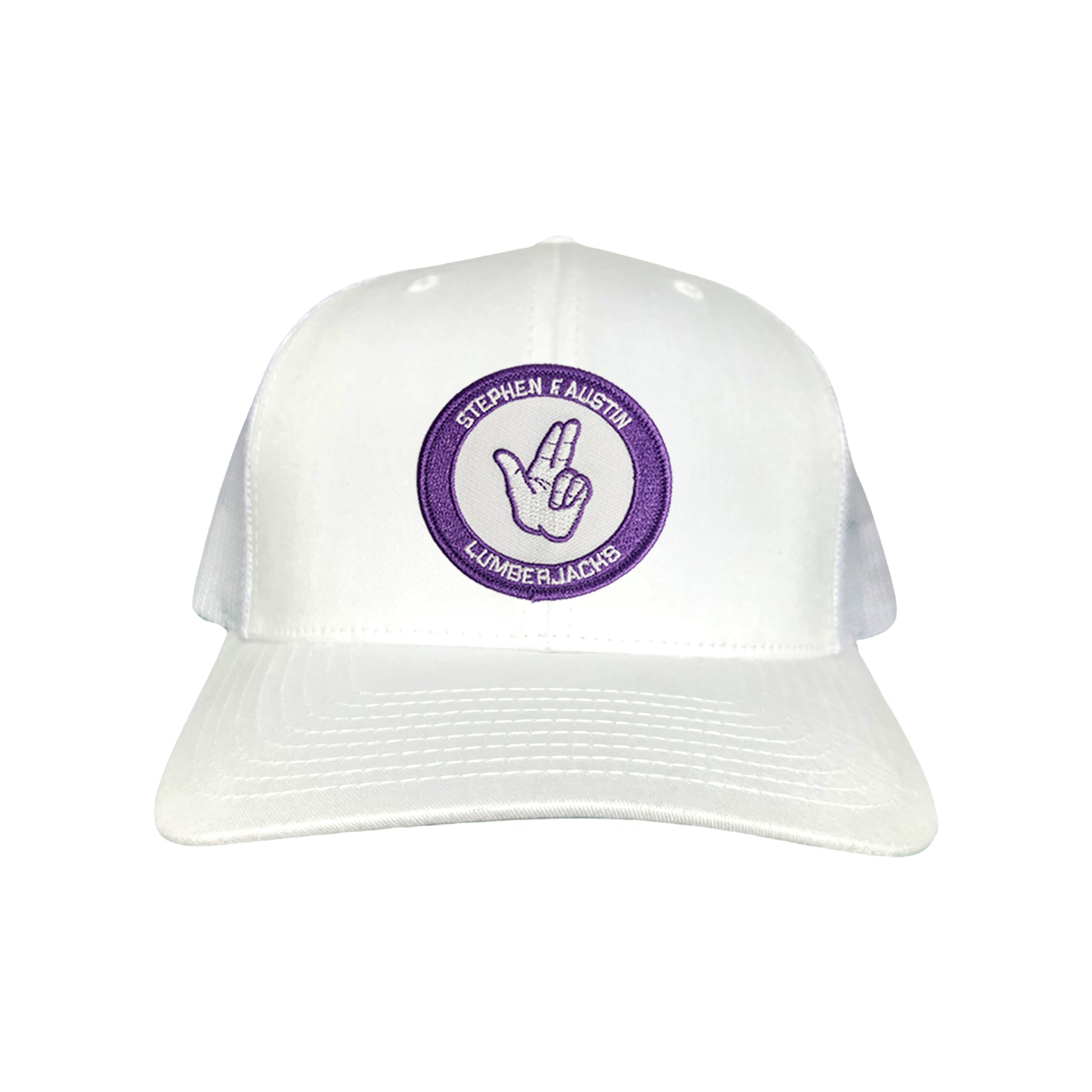 SFA Axe 'Em Hand Curved Bill Mesh Snapback Hat