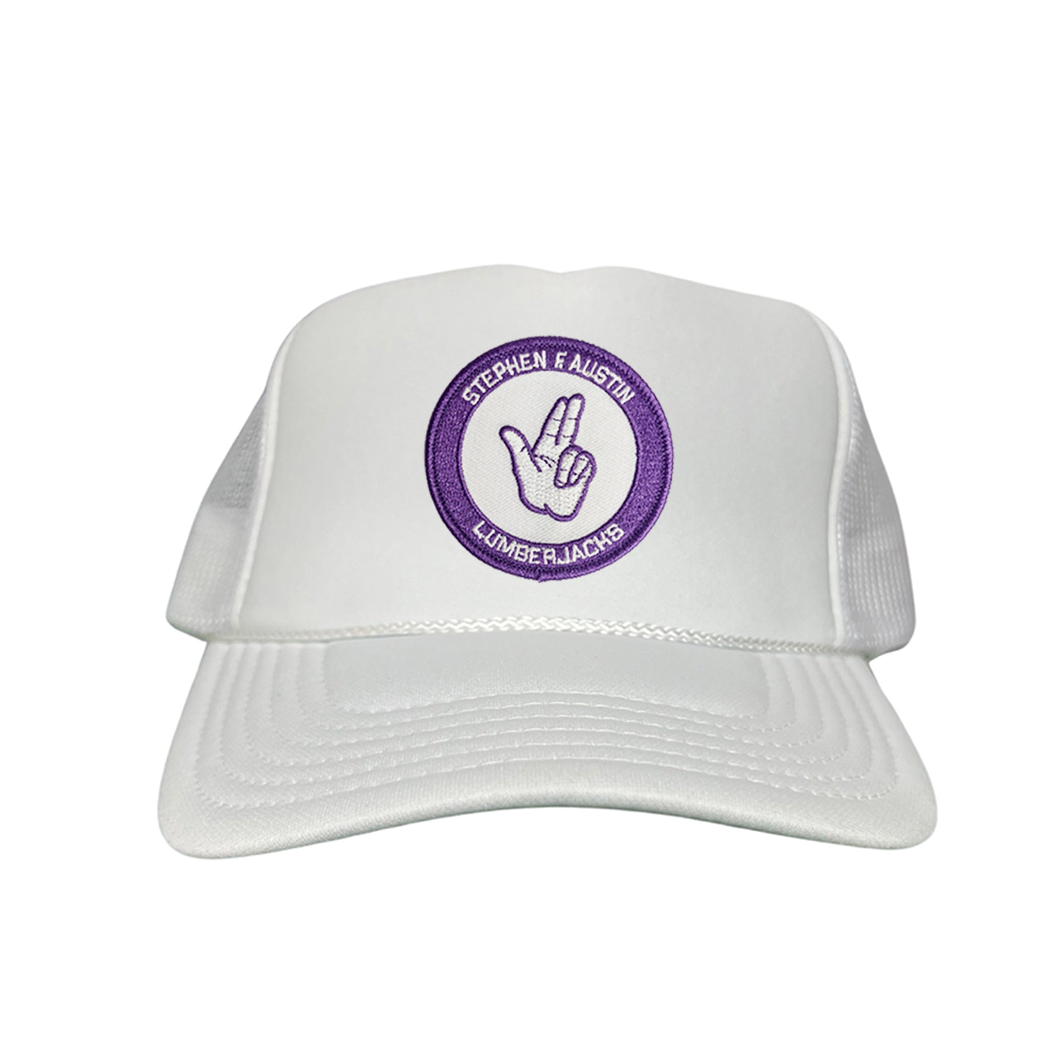 SFA Axe 'Em Hand Curved Bill Mesh Snapback Hat