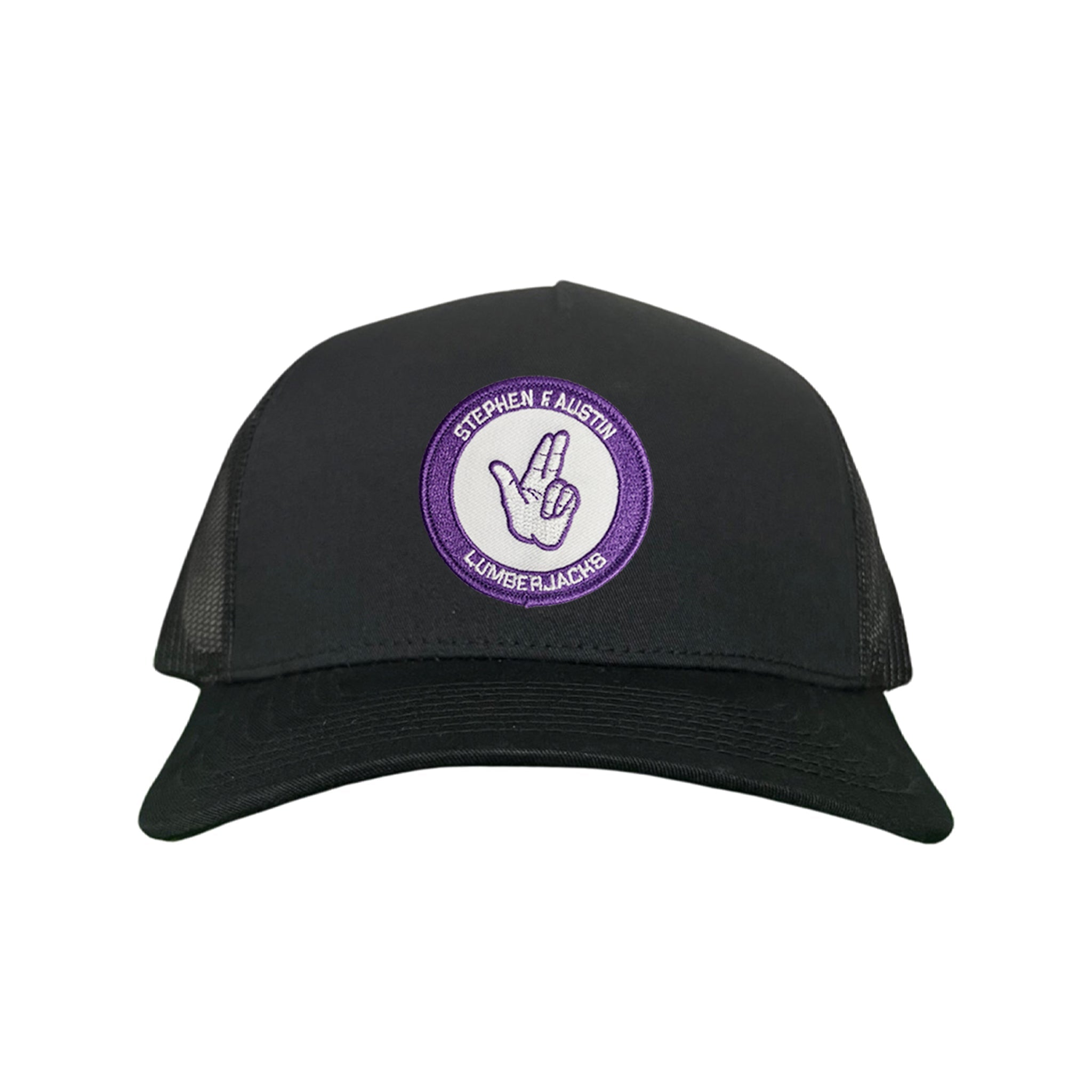 SFA Axe 'Em Hand Curved Bill Mesh Snapback Hat