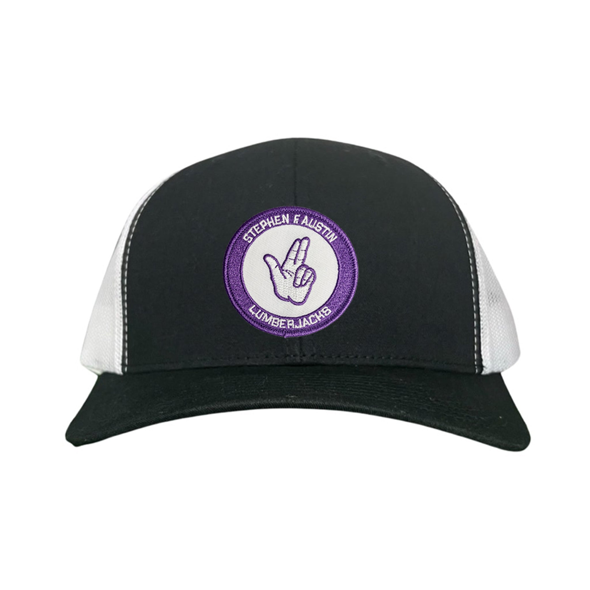 SFA Axe 'Em Hand Curved Bill Mesh Snapback Hat