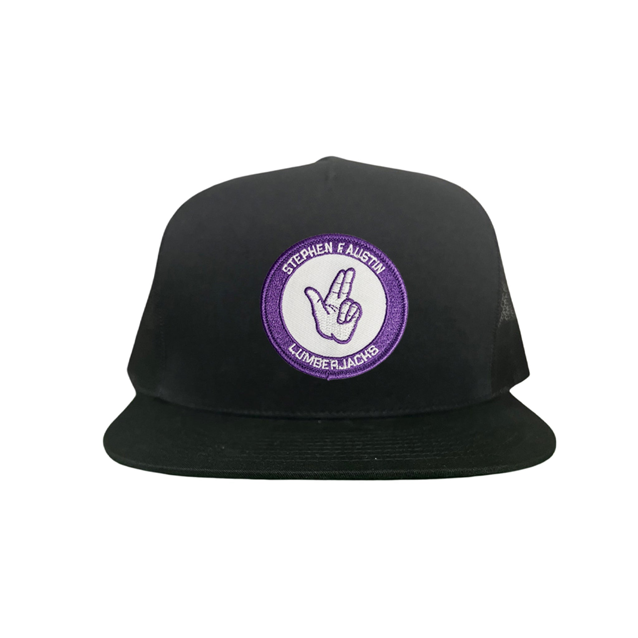 SFA Axe 'Em Hand Curved Bill Mesh Snapback Hat