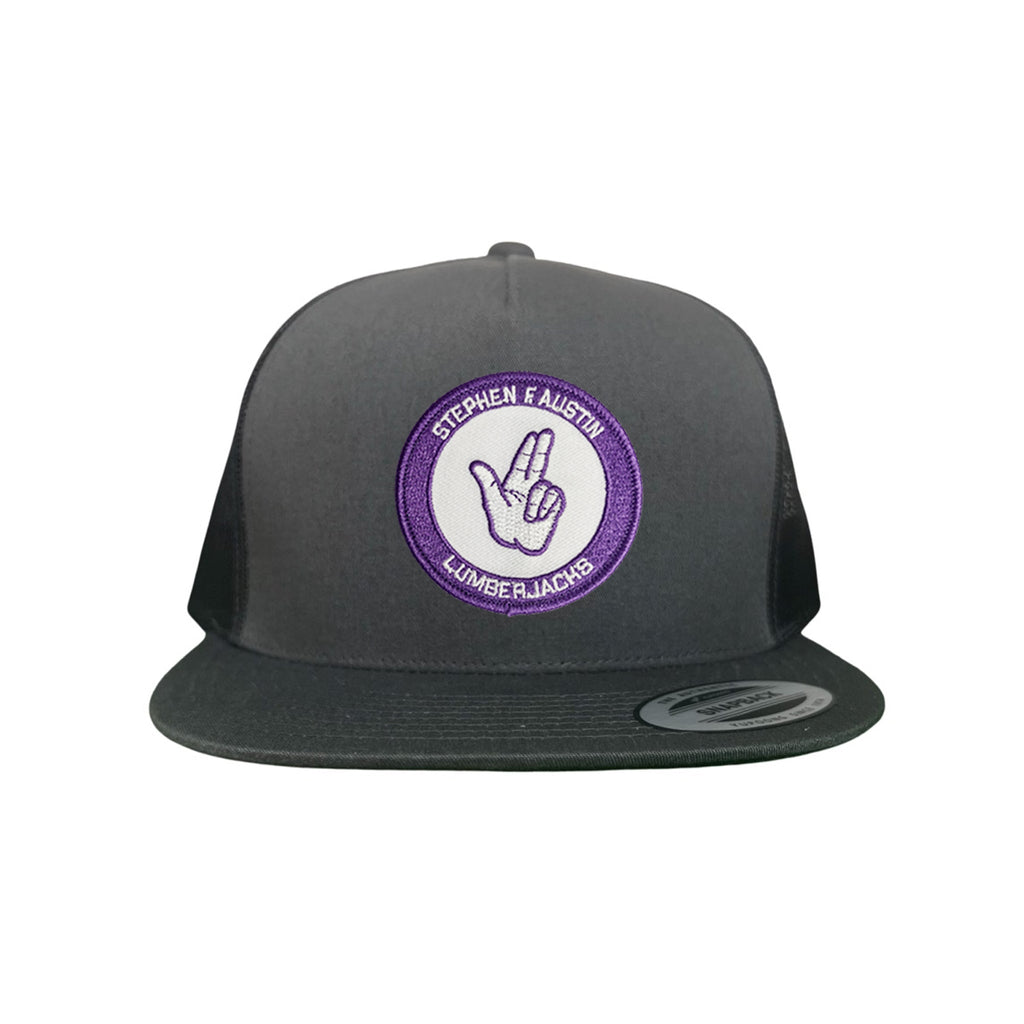 SFA Axe 'Em Hand Curved Bill Mesh Snapback Hat