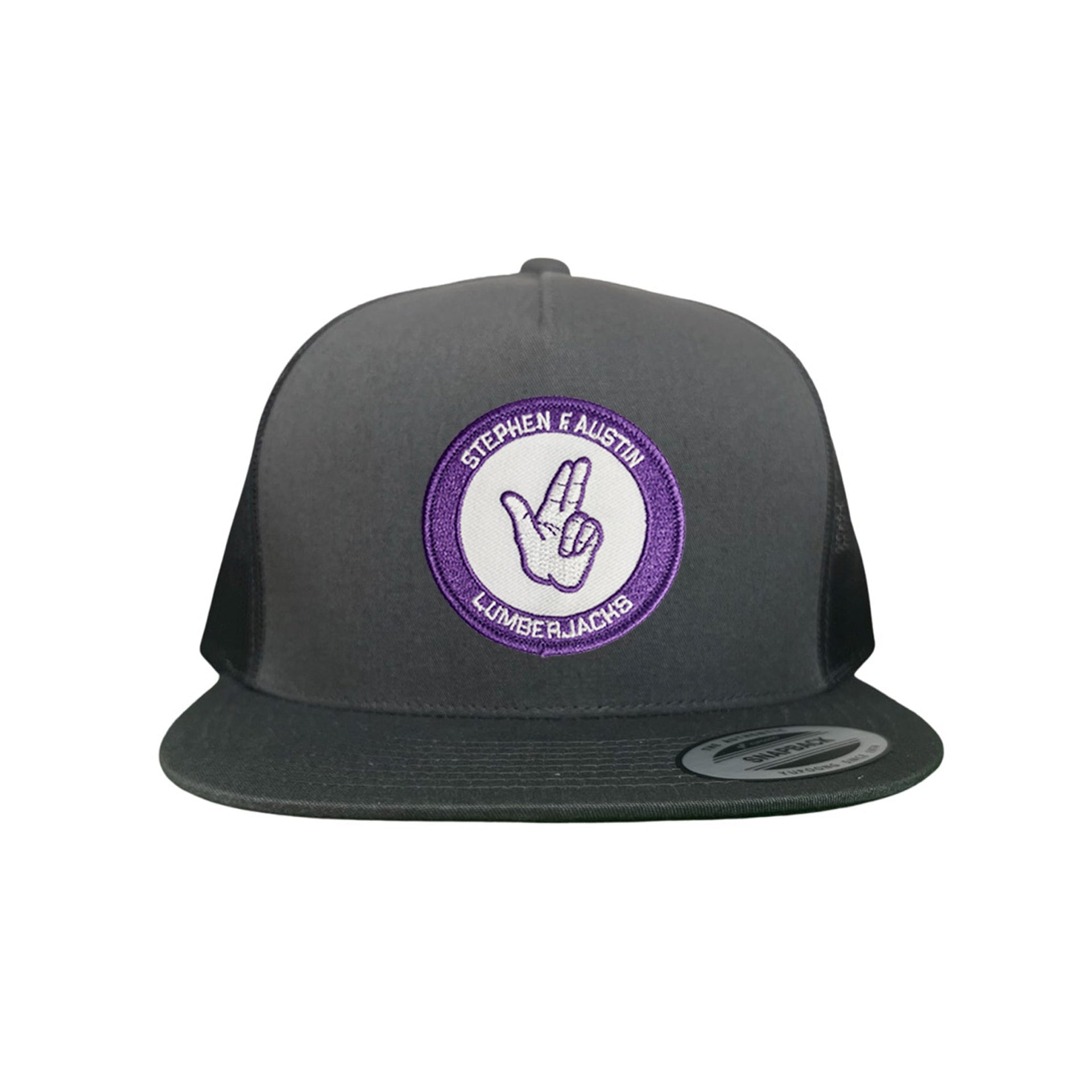 SFA Axe 'Em Hand Curved Bill Mesh Snapback Hat