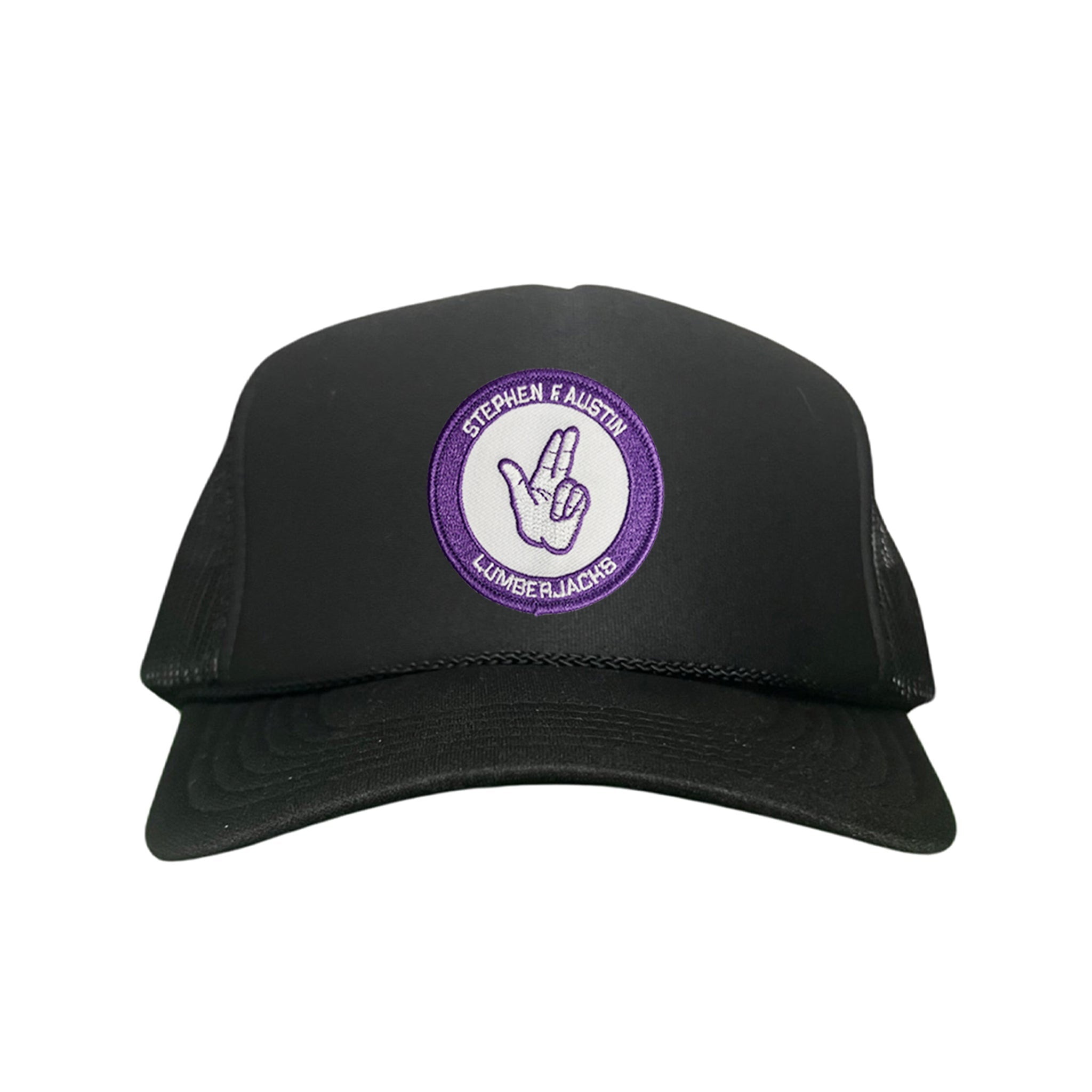SFA Axe 'Em Hand Curved Bill Mesh Snapback Hat