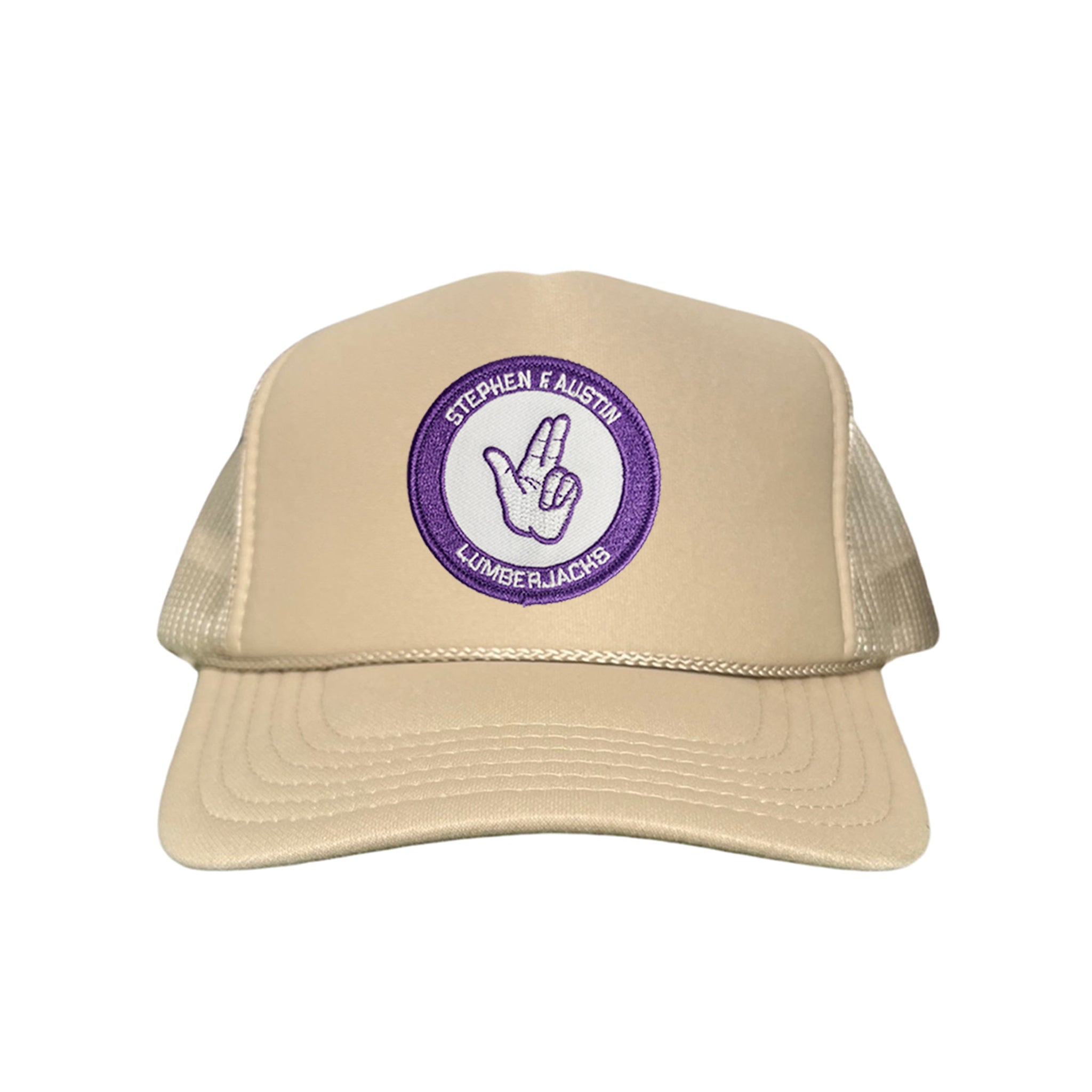SFA Axe 'Em Hand Curved Bill Mesh Snapback Hat