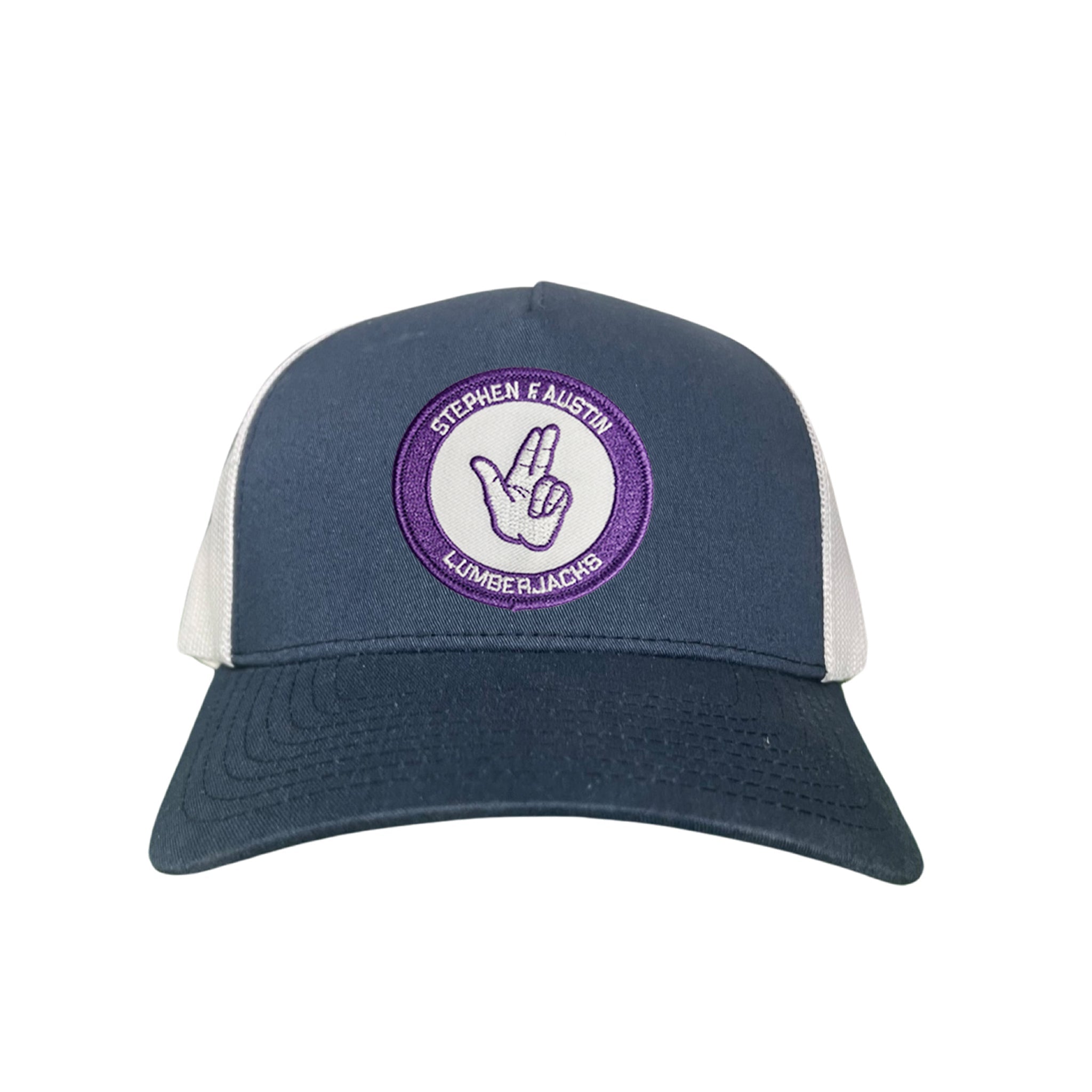 SFA Axe 'Em Hand Curved Bill Mesh Snapback Hat