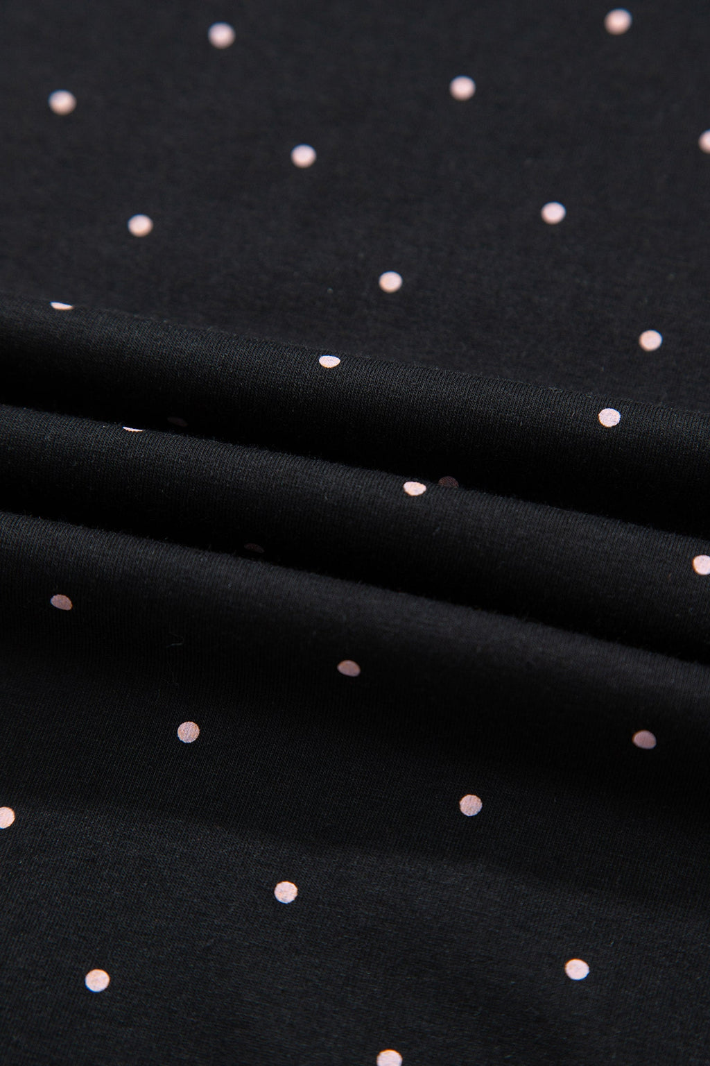 Polka Dot Long Sleeve Shirt & Pants Pajama Set