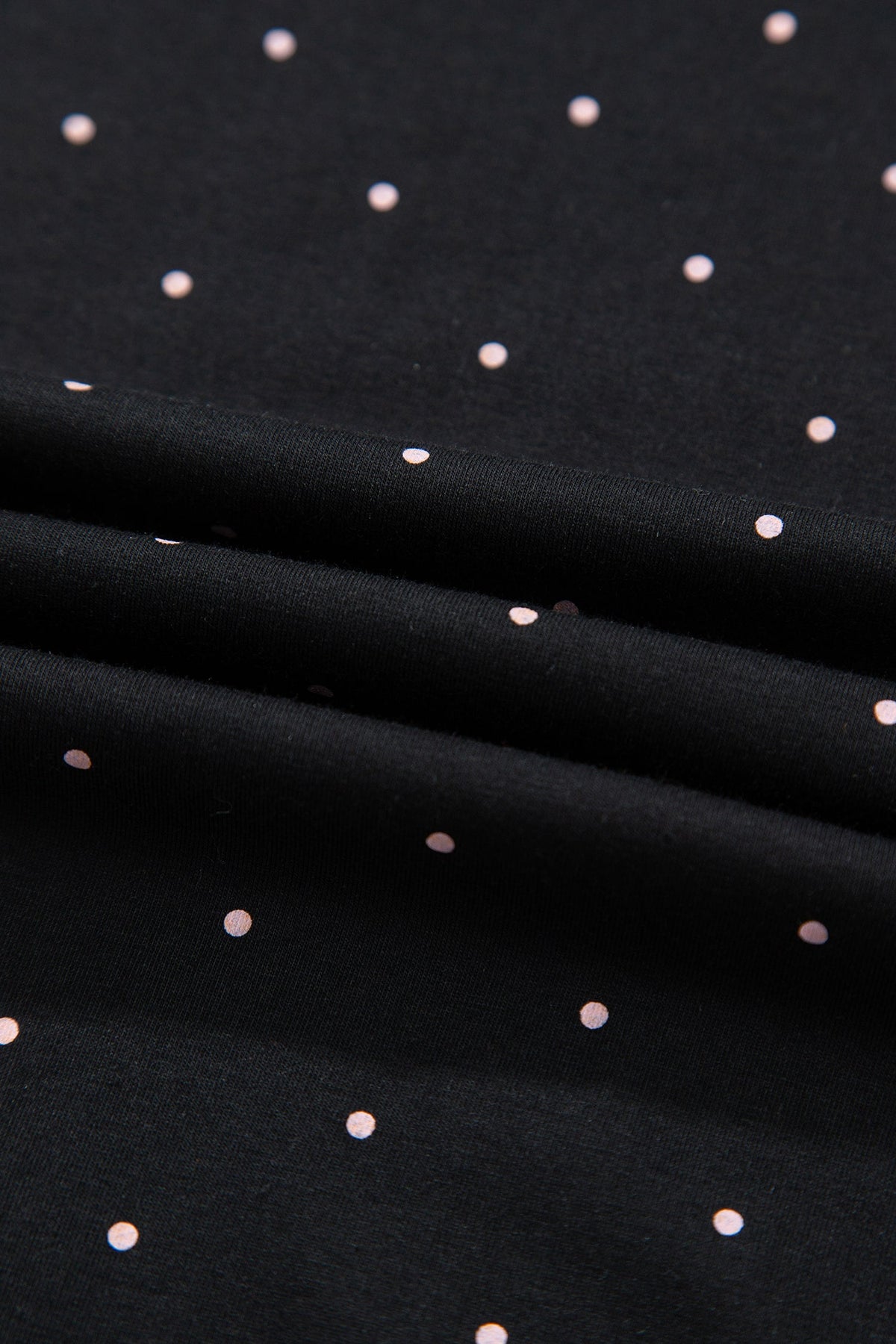 Polka Dot Long Sleeve Shirt & Pants Pajama Set