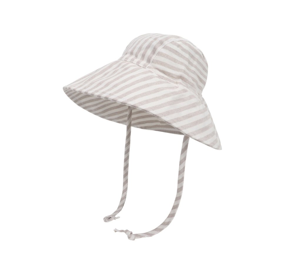 Linen Sun Hat for Kids – Wide Brim Sun Hat for Toddlers | Baileys