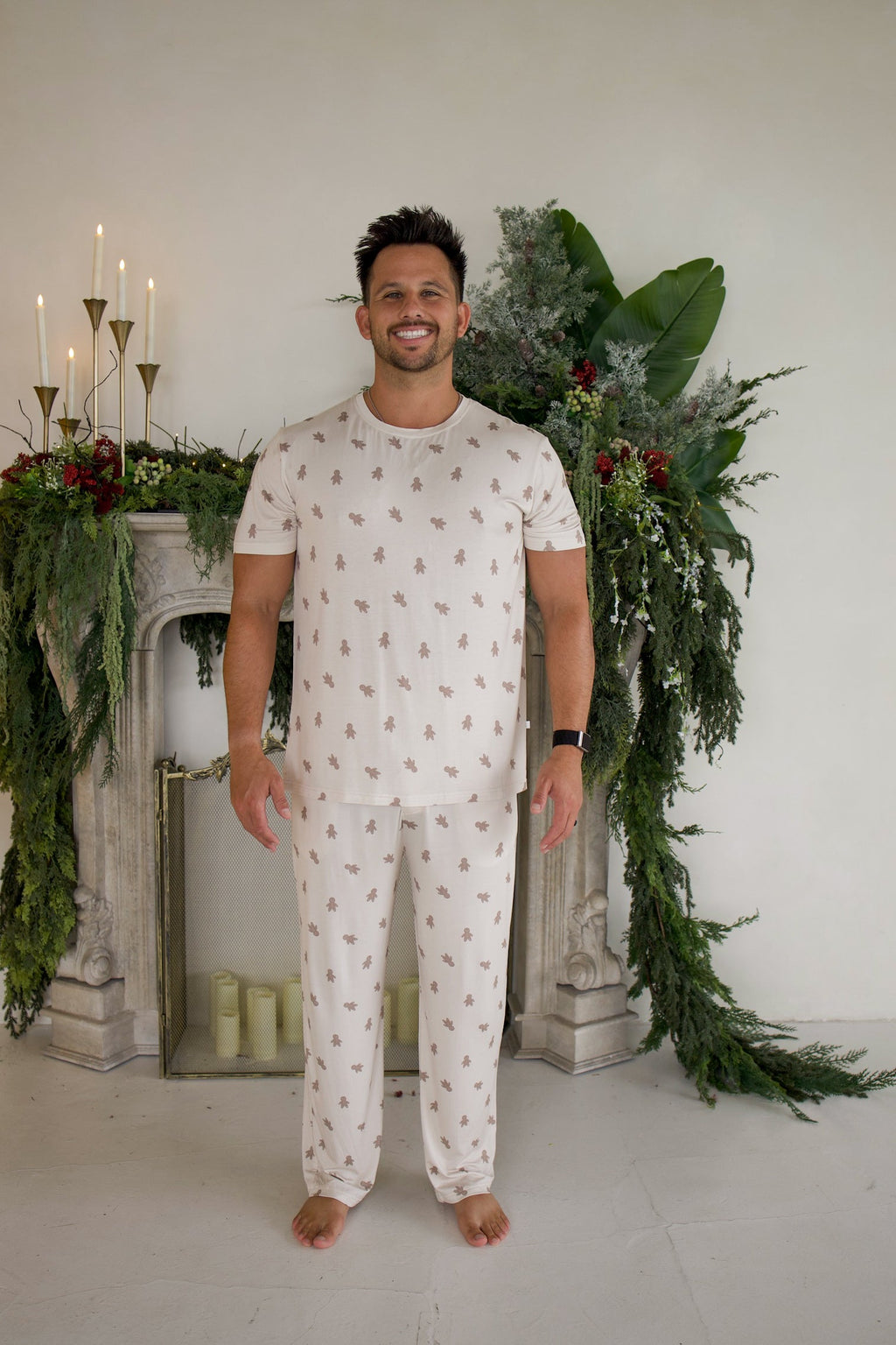 Men's Short Sleeve Pajamas | Gingersnap