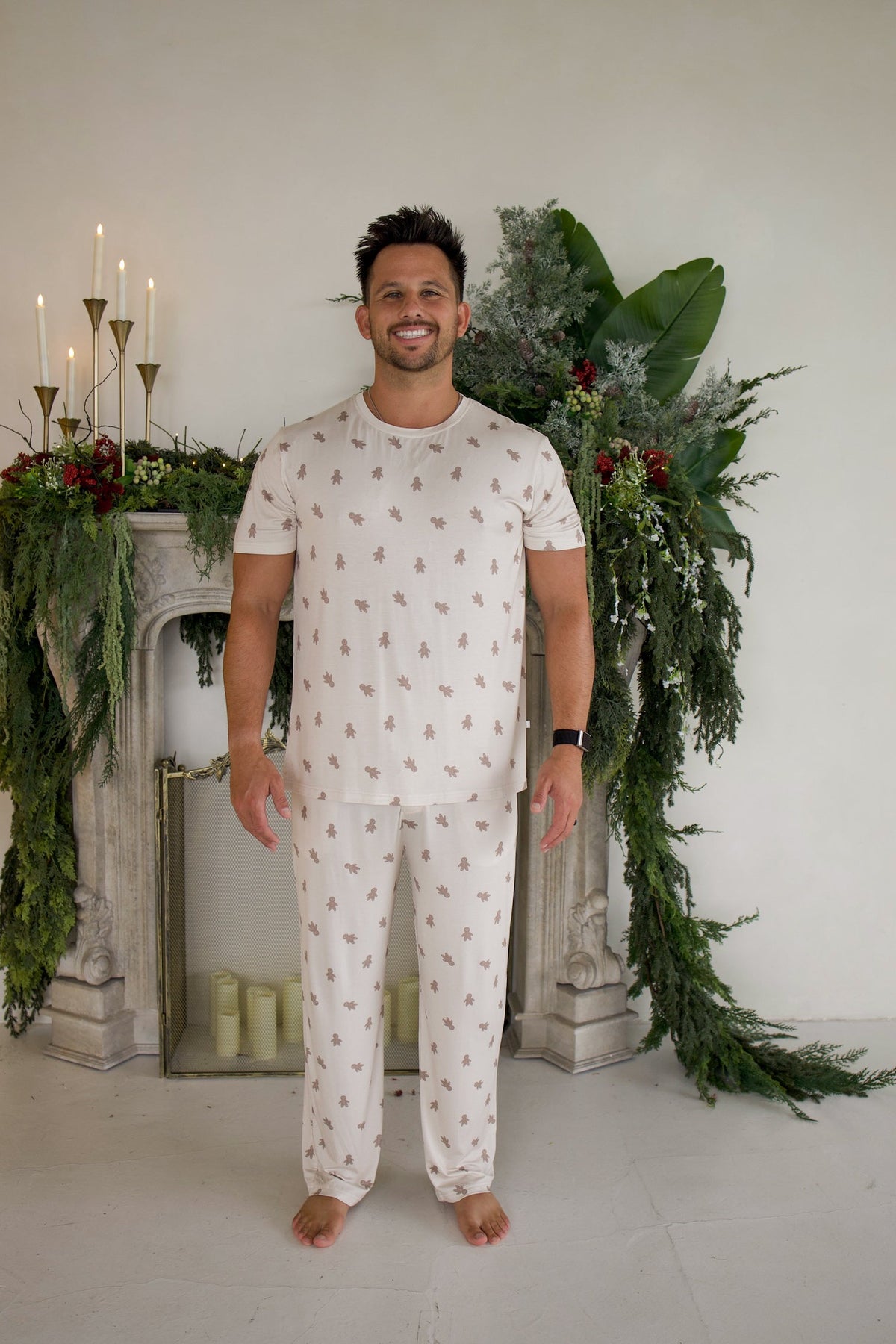 Men's Short Sleeve Pajamas | Gingersnap