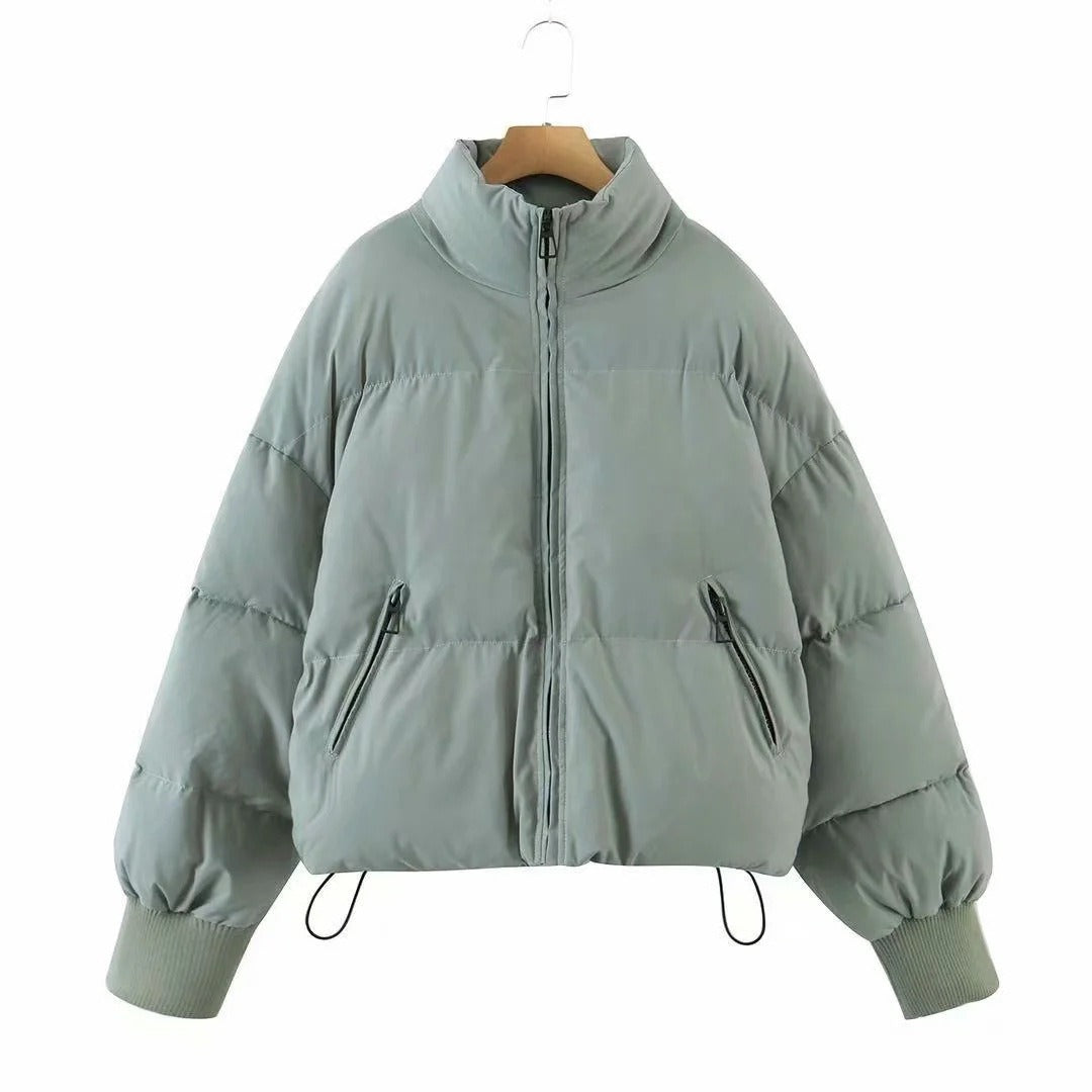 Women's Loose Fit Puffer Jacket Harajuku Style Warm - Image 3