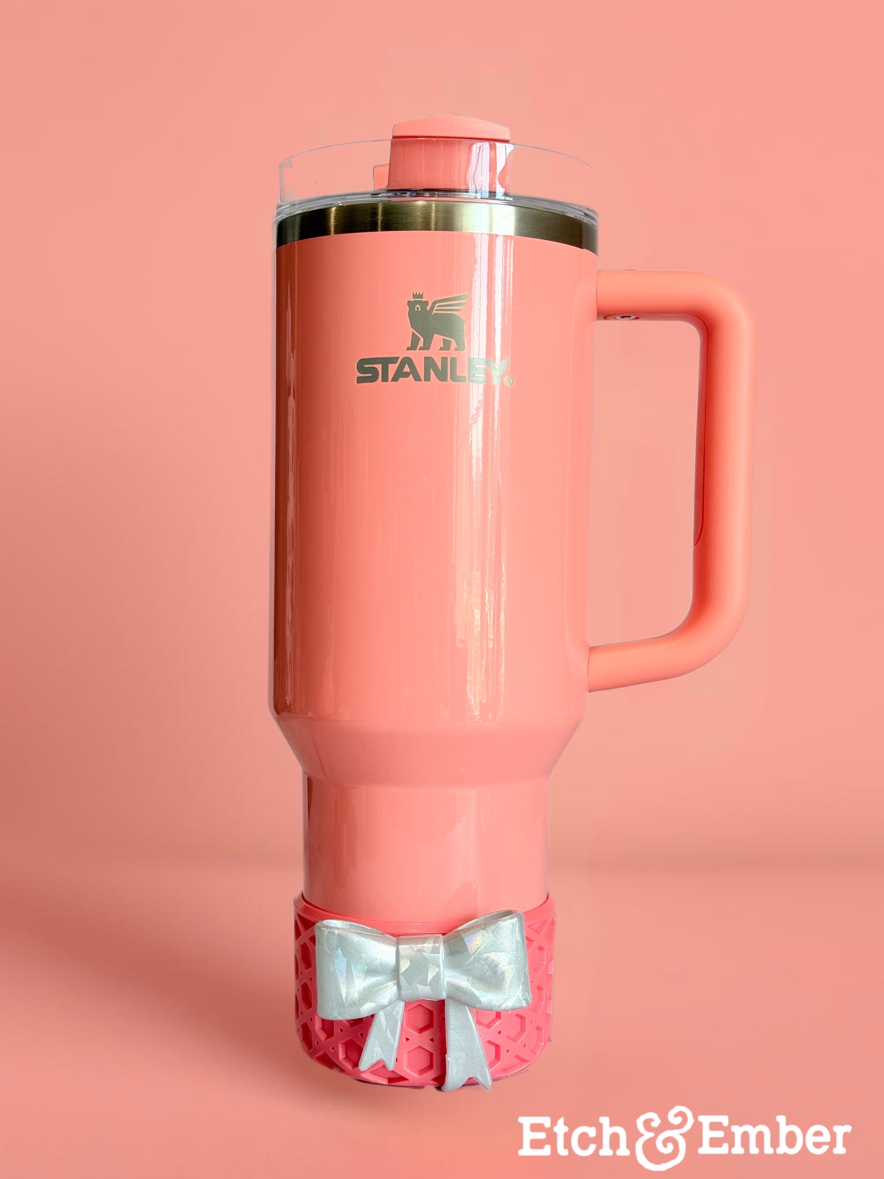 Pucker Peach Coquette Waffle Boot