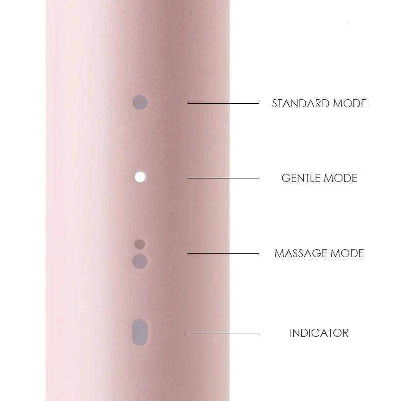 Waterproof Inductive Charging Clean Ultrasonic Smart Toothbrush