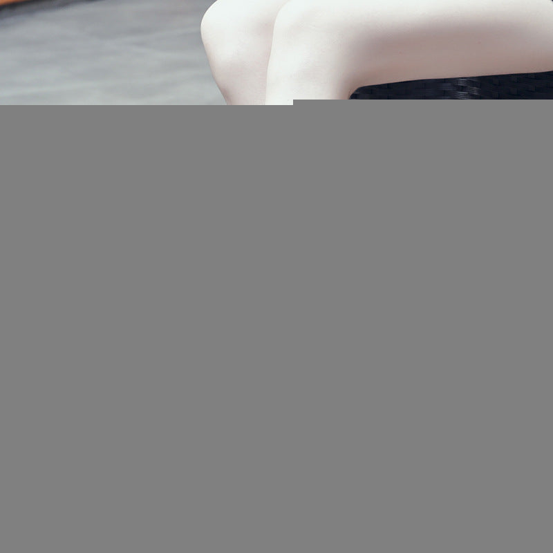 Autumn European Style Chunky Sole Knit Boots for Women