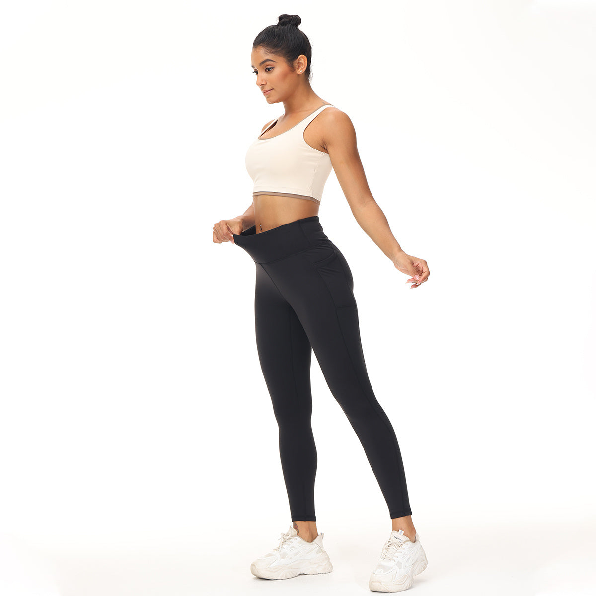Women's High Waist Slim Leggings Performance Athletic Pants - Image 7