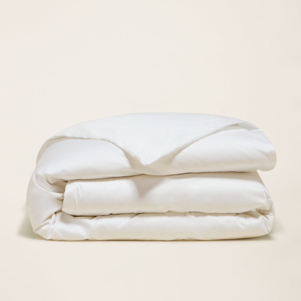 Australian Cotton Sateen Duvet Cover in Stripe and Solid - Image 17