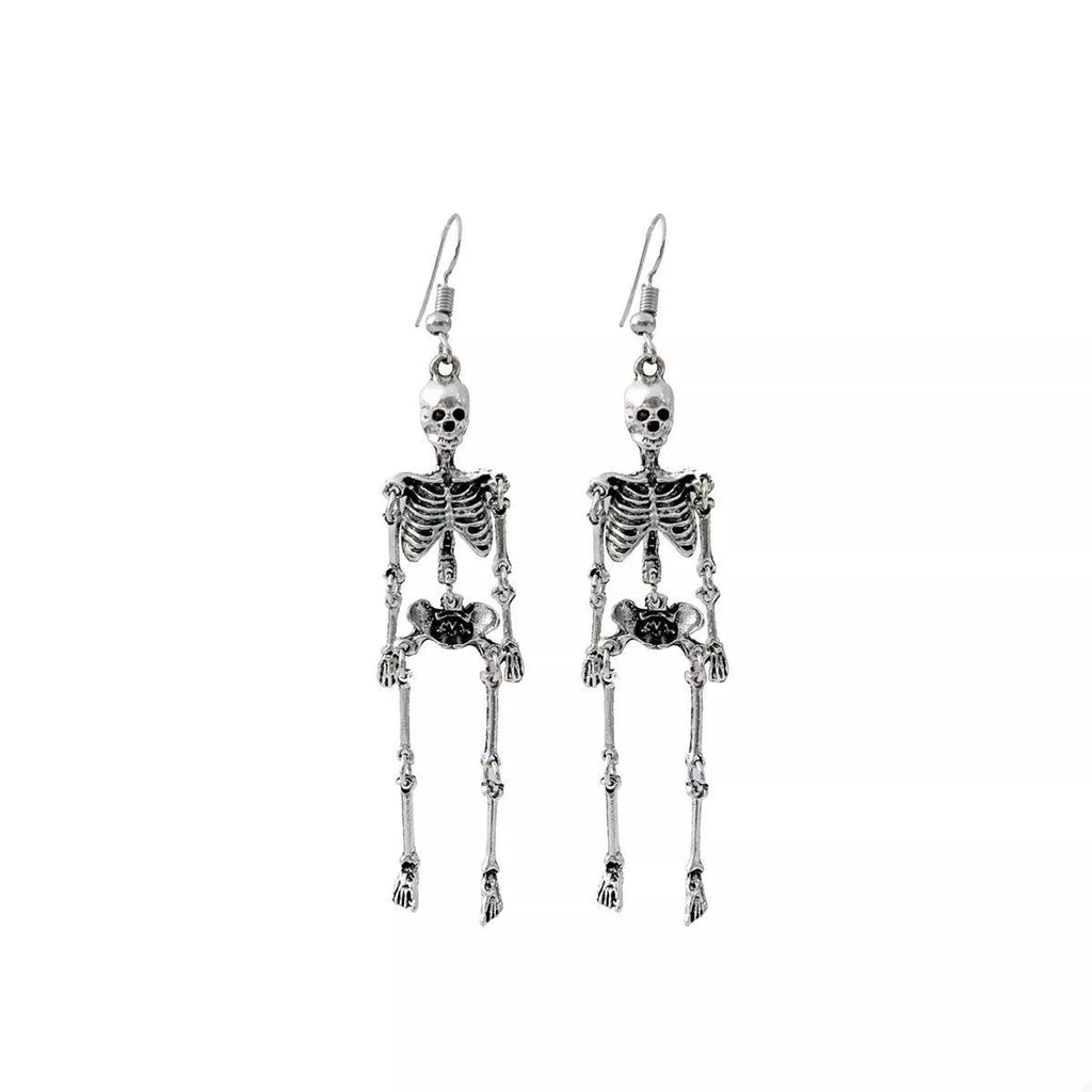 Halloween Skeleton Dangle Earrings