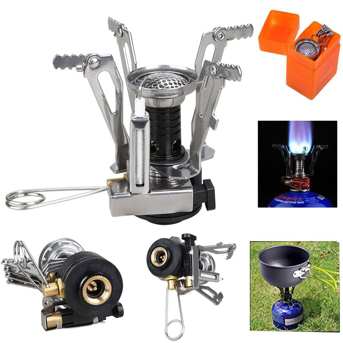 Outdoor Cooking Pot Set for Hiking and Camping