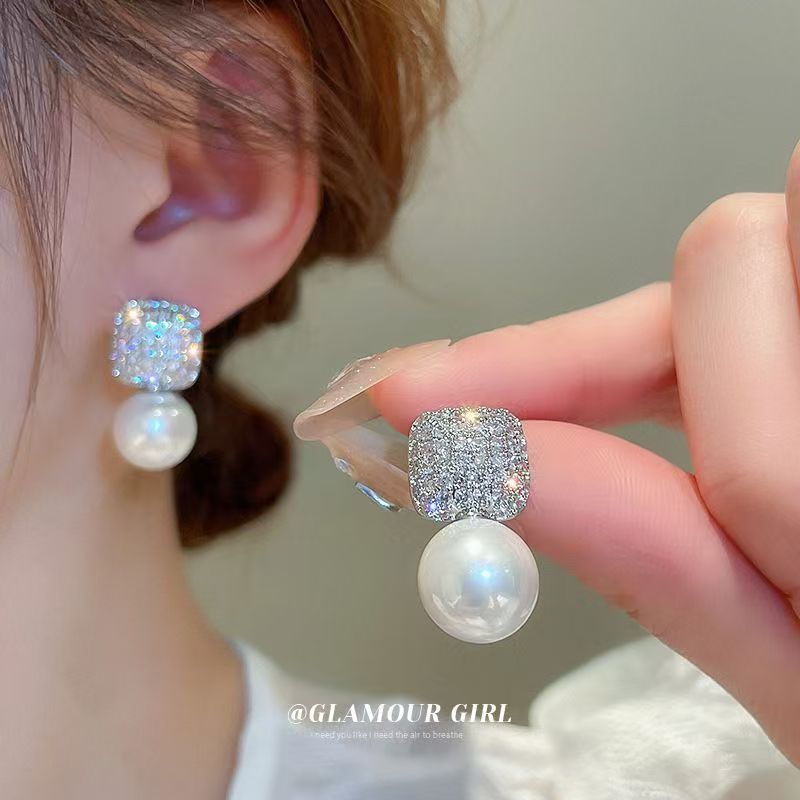 Emerald Stud Earrings in Silver, Elegant Minimalist Fine Jewelry