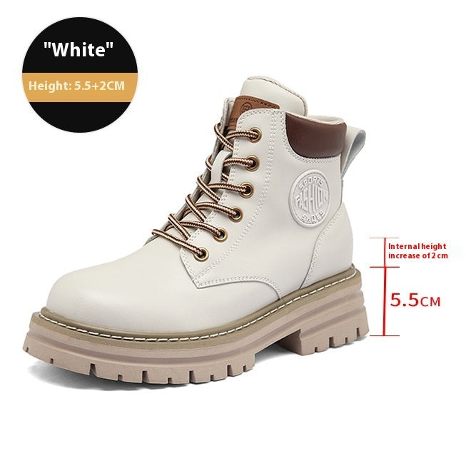 Women’s Genuine Leather Martin Boots