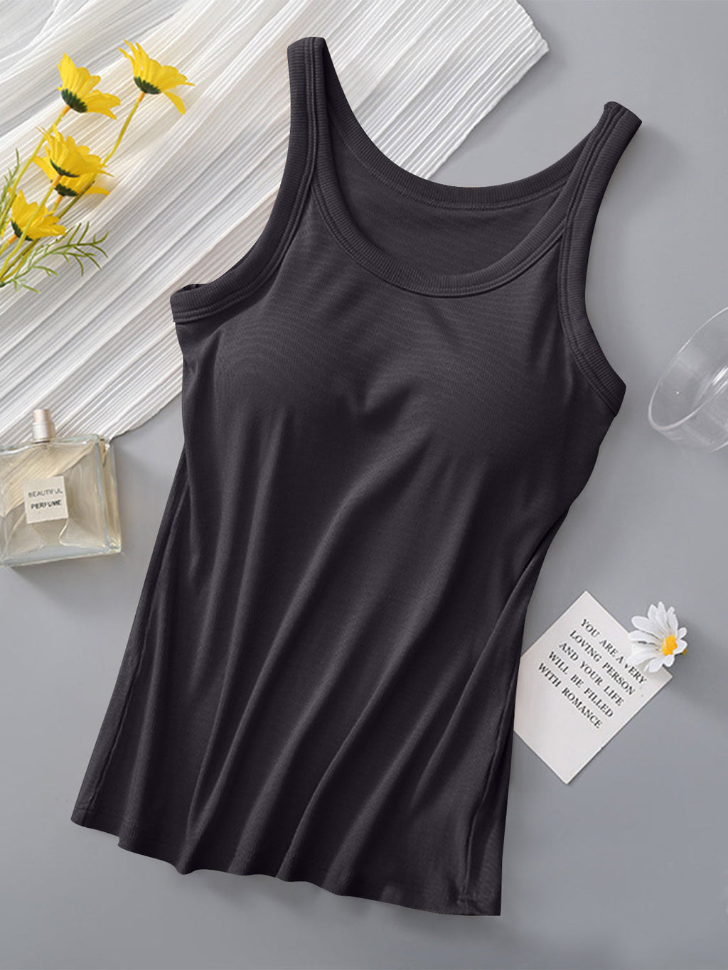 Built-in Bra Tank Top