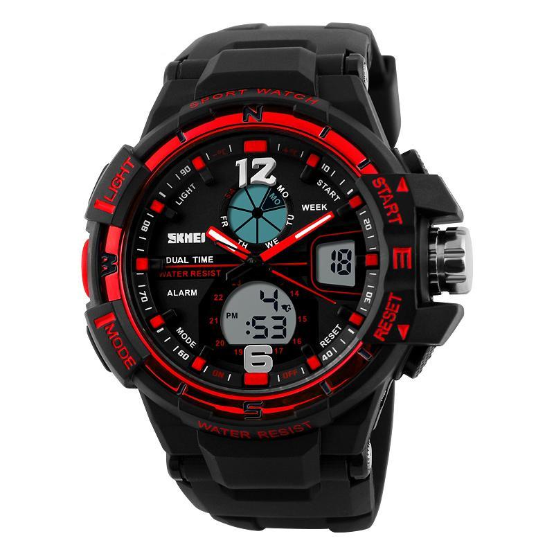 Large Dial Military Digital Sports Watch 50M Waterproof