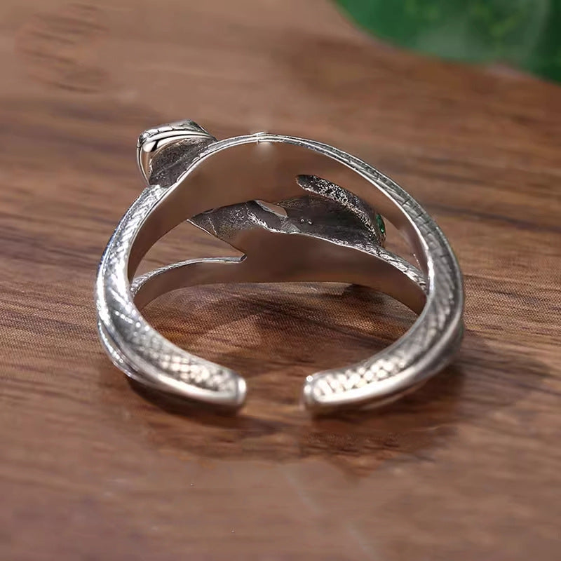 Creative Zodiac Snake Ring For Women
