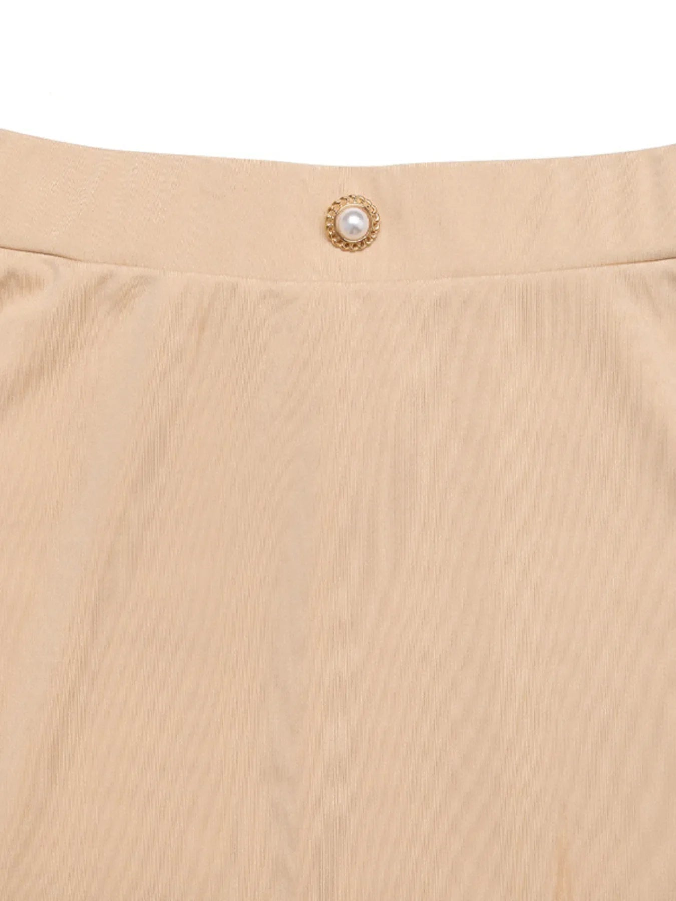 Layered Midi Skirt with Contrast Hem Detail