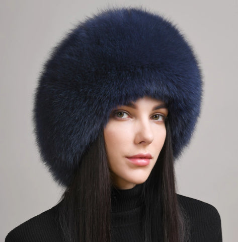Women's Winter Faux Fur Cossack Hat Ethnic Style Ear Warmers