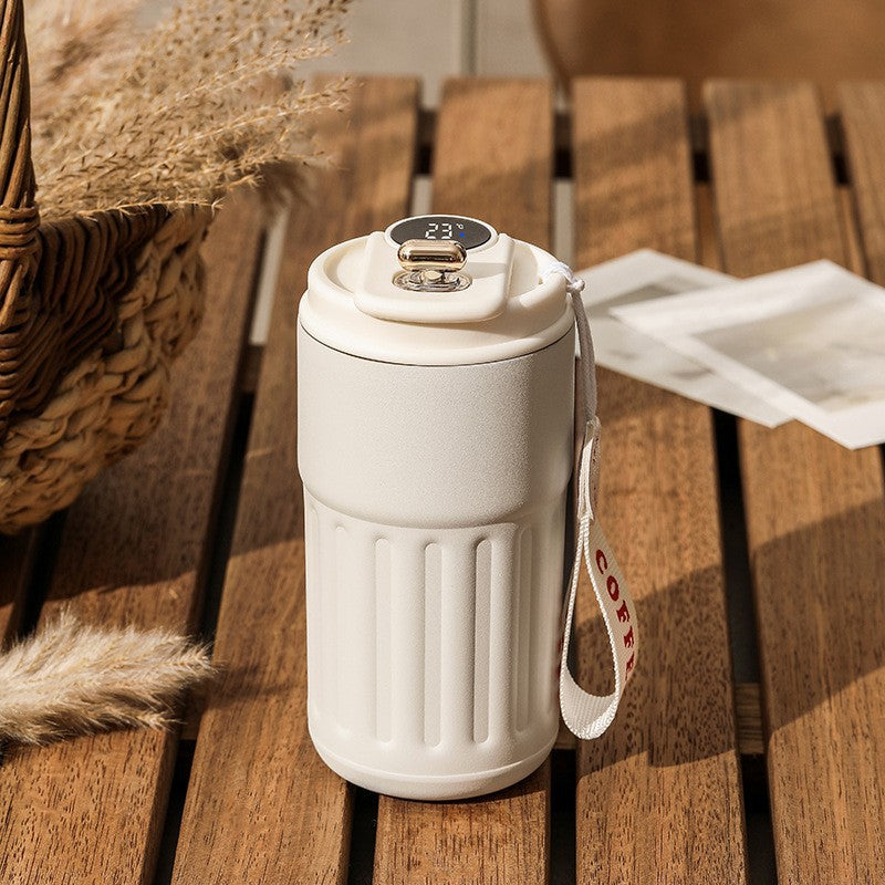 450ml Smart Digital Stainless Steel Thermal Insulated Coffee Mug