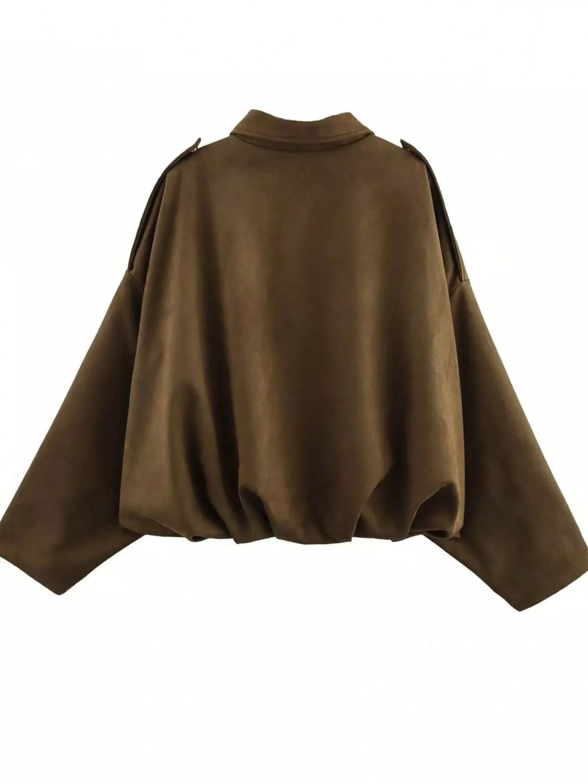 Zip Up Oversized Jacket