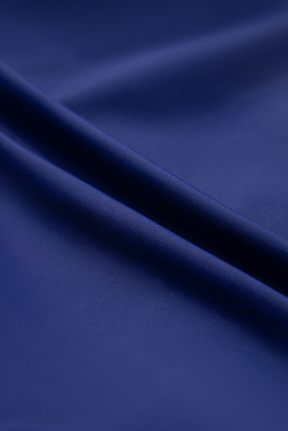 Laila Cutout One Piece Swimsuit in Light-Blue and Navy-Blue