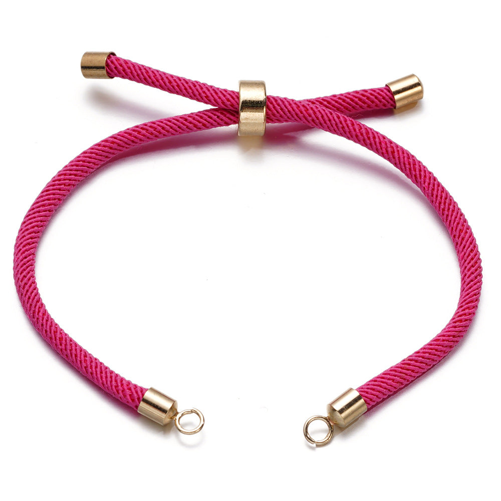 DIY Jewelry Accessories Christmas Semi-finished Adjustable Wrist Cord
