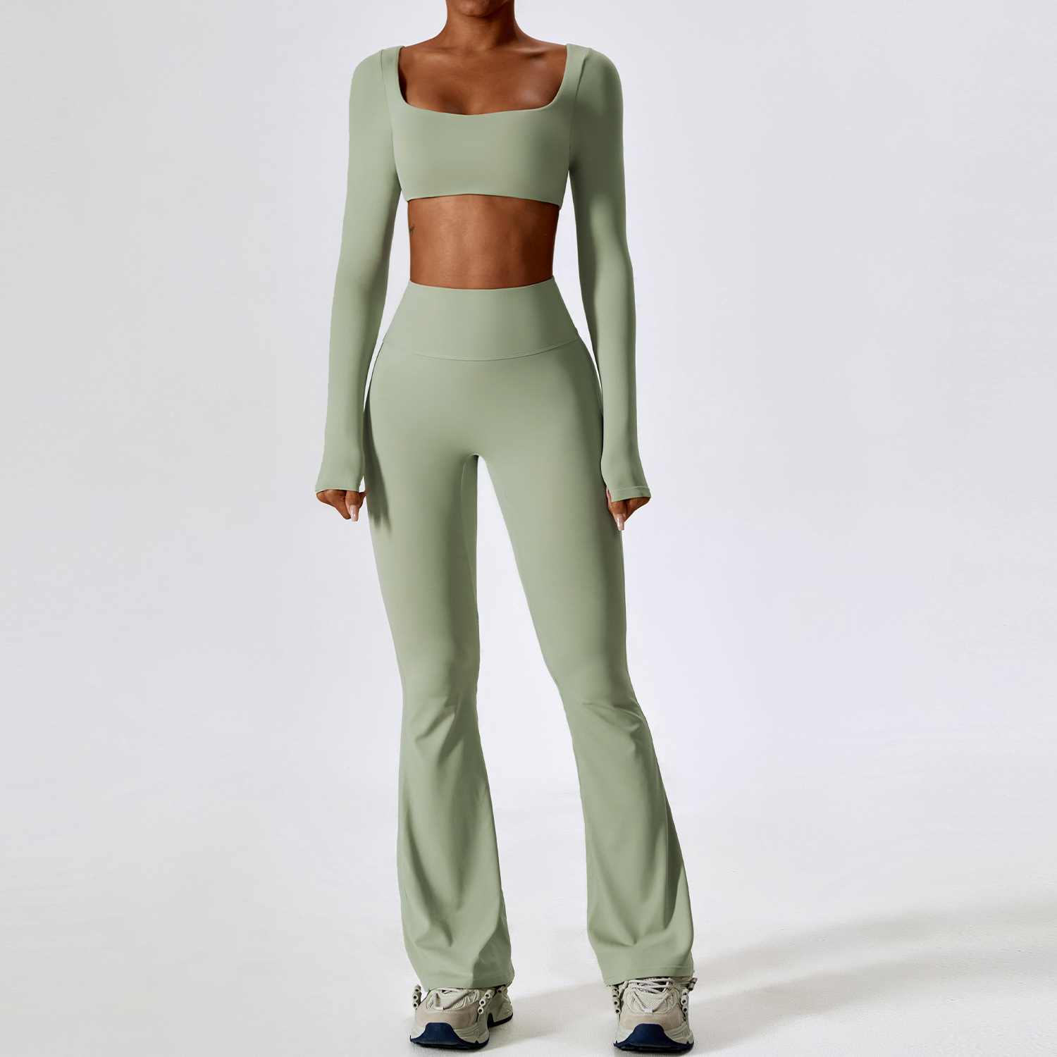 Women's Nude Feel Yoga Set
