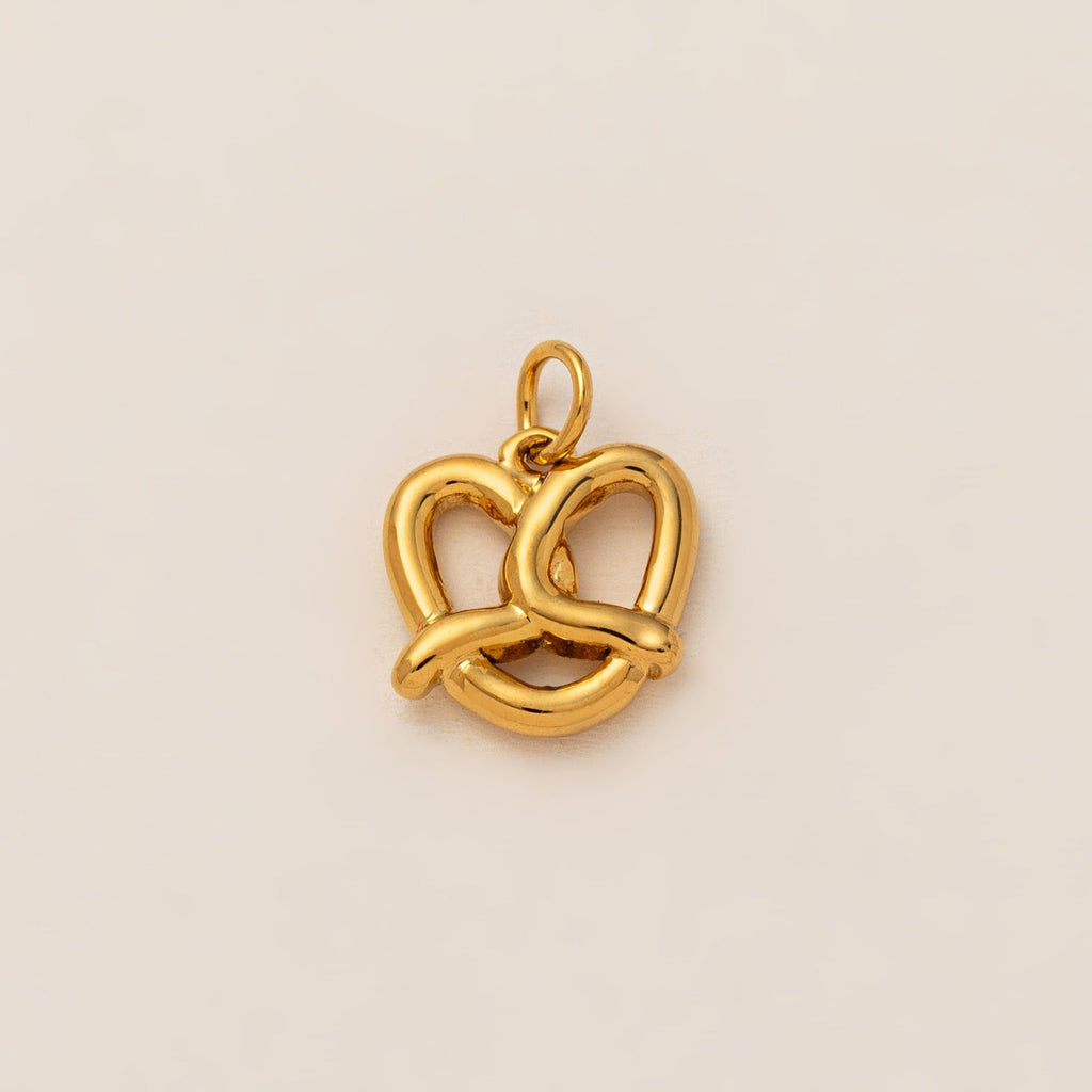 18K Gold Vacuum Plated Small Pendant Necklace