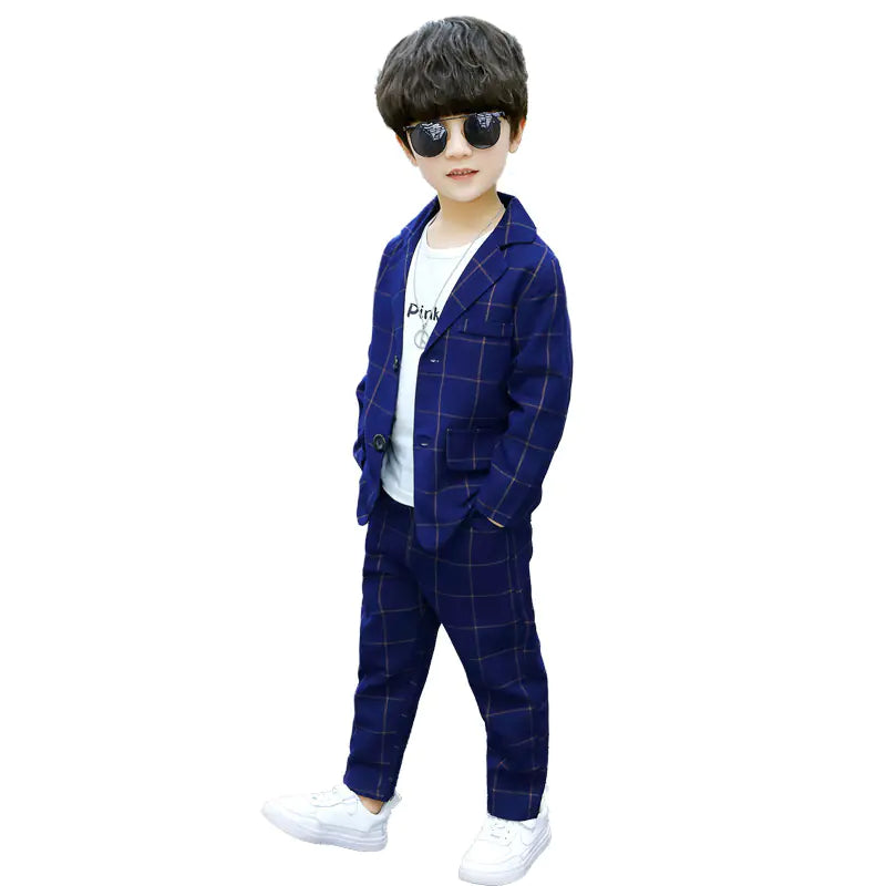 Boys' Stylish Suit Set for Autumn Winter Events