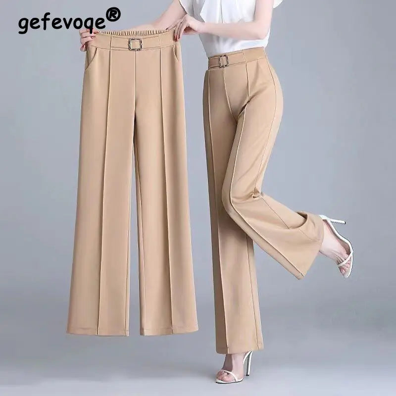 Elegant Versatile Women's Suit Pants for Comfort