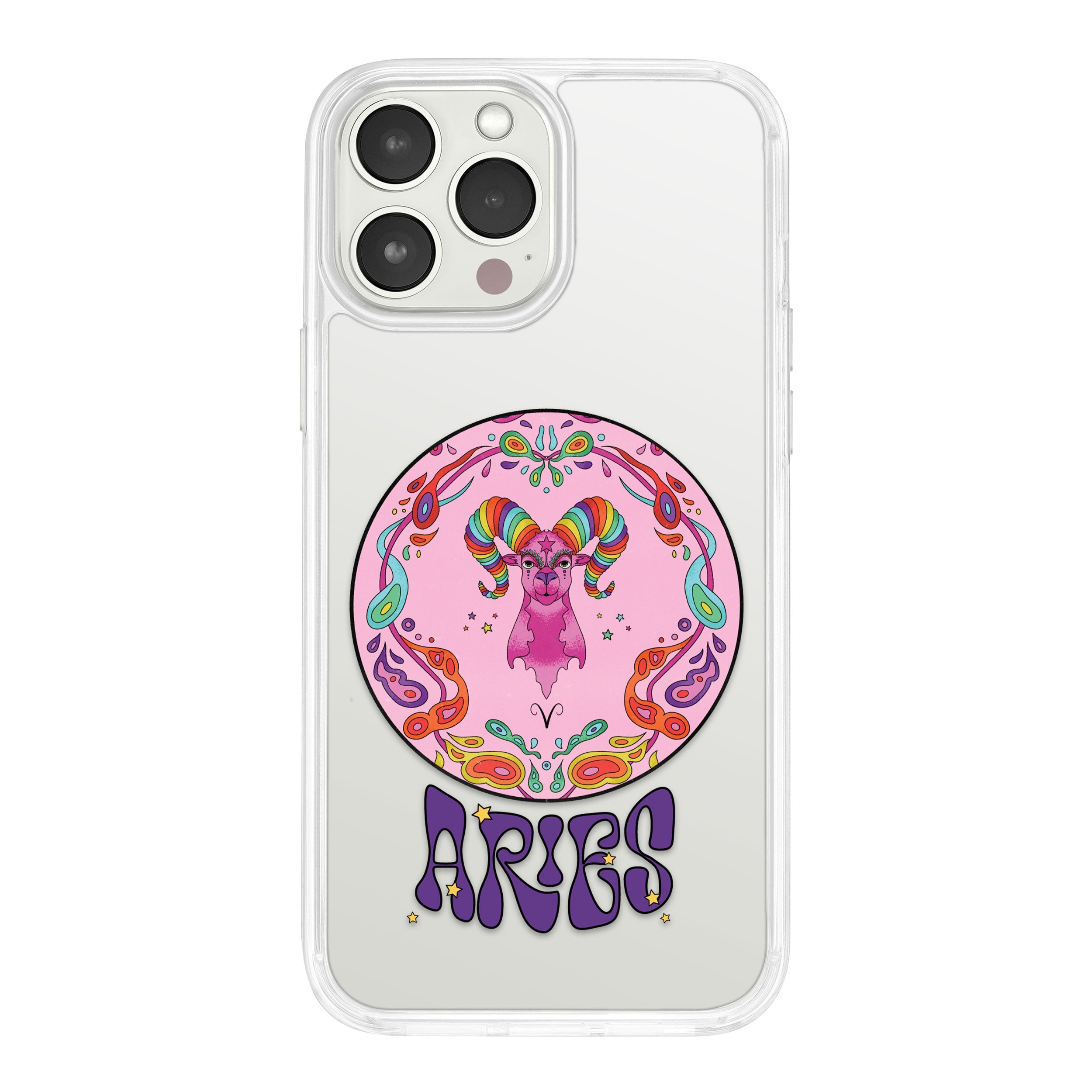 Zodiac Collection iPhone 11 Series Case - Retro Psychedelic