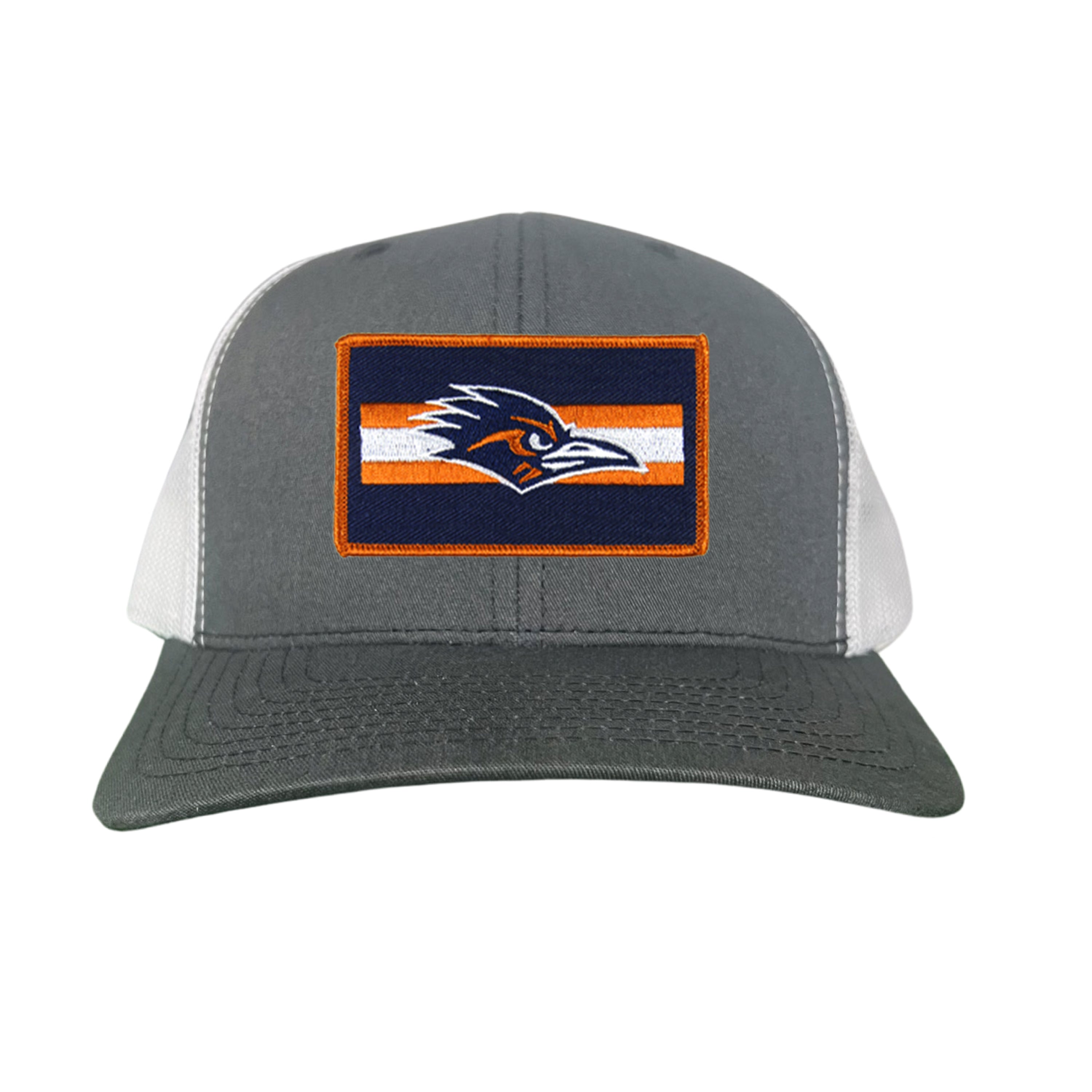 UTSA Roadrunner Rectangle Stripe Patch Hat - Blue and Orange