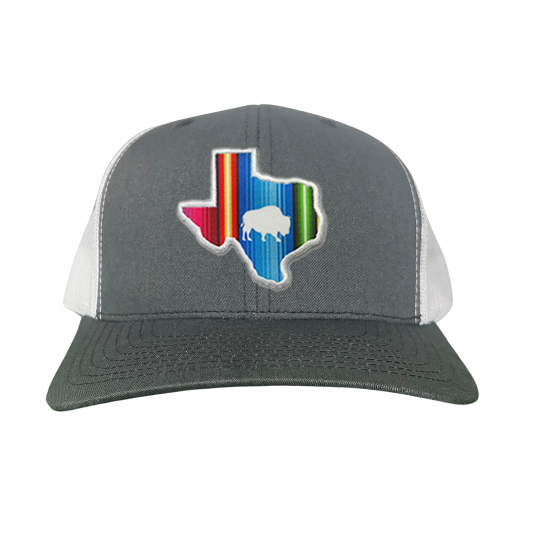 Last Stand State of Texas Serape baseball cap with adjustable snapback closure