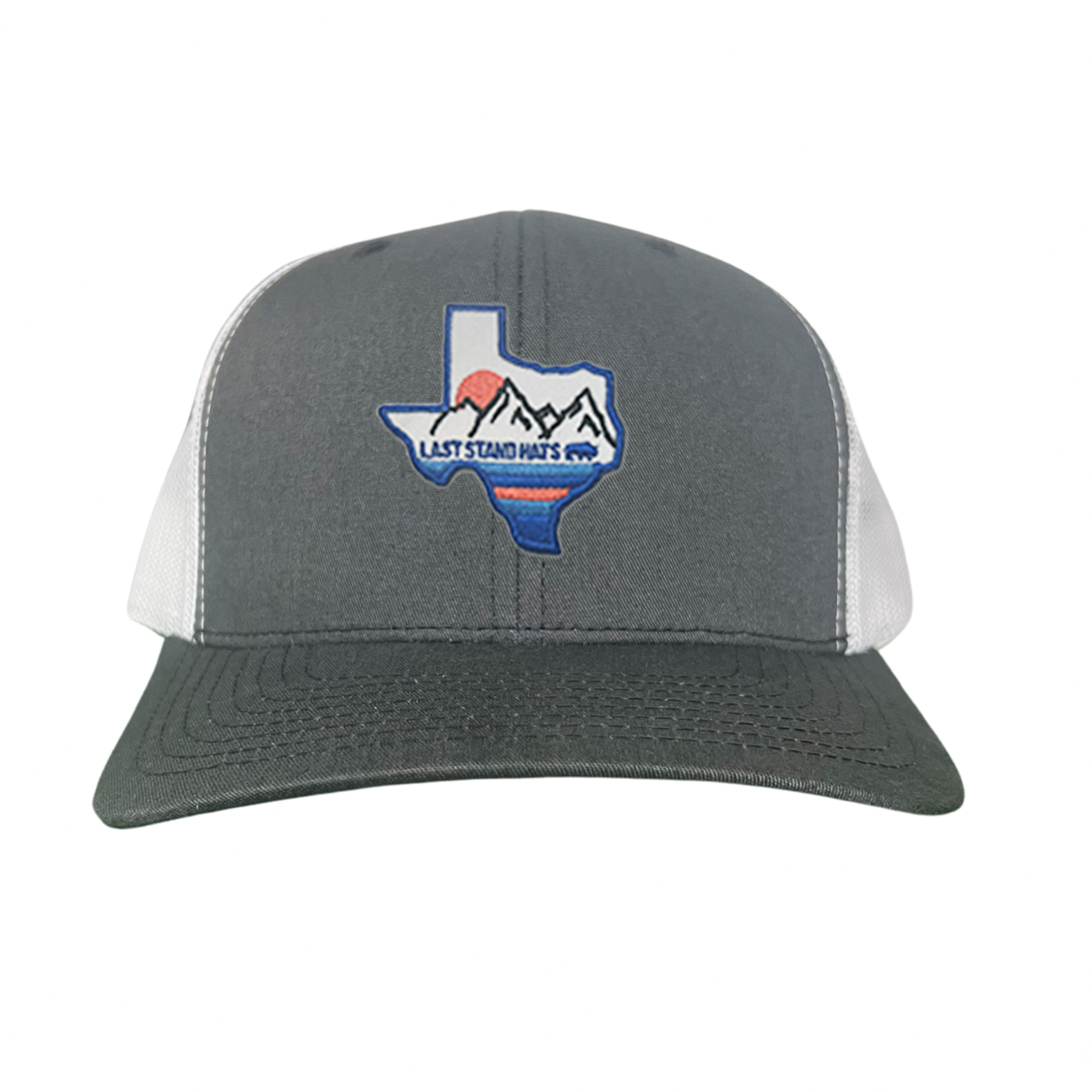 Texas Mountains Blue Graphic Hat - Classic Casual Cap