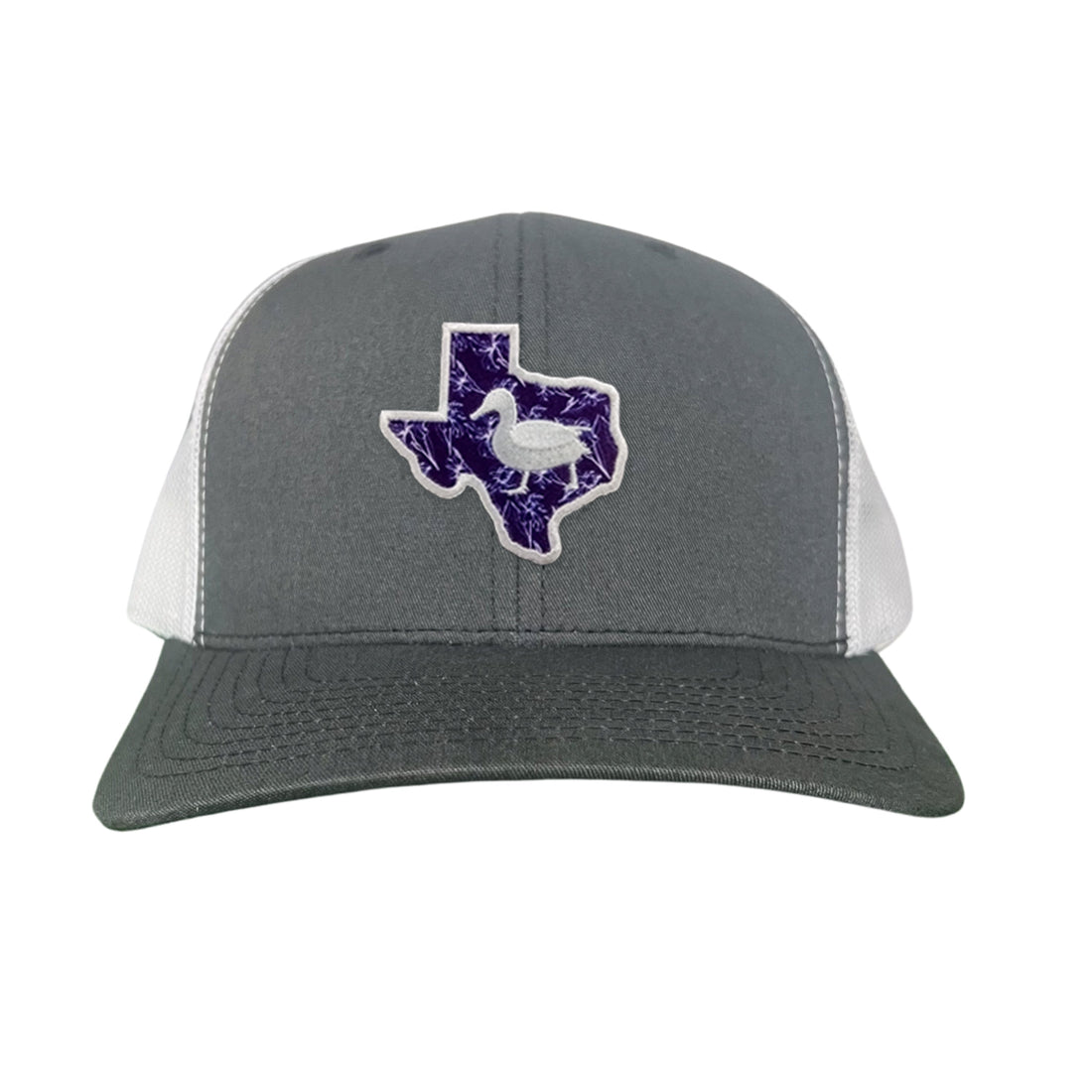 Tarleton State University Oscar P hat featuring the State of Texas design.
