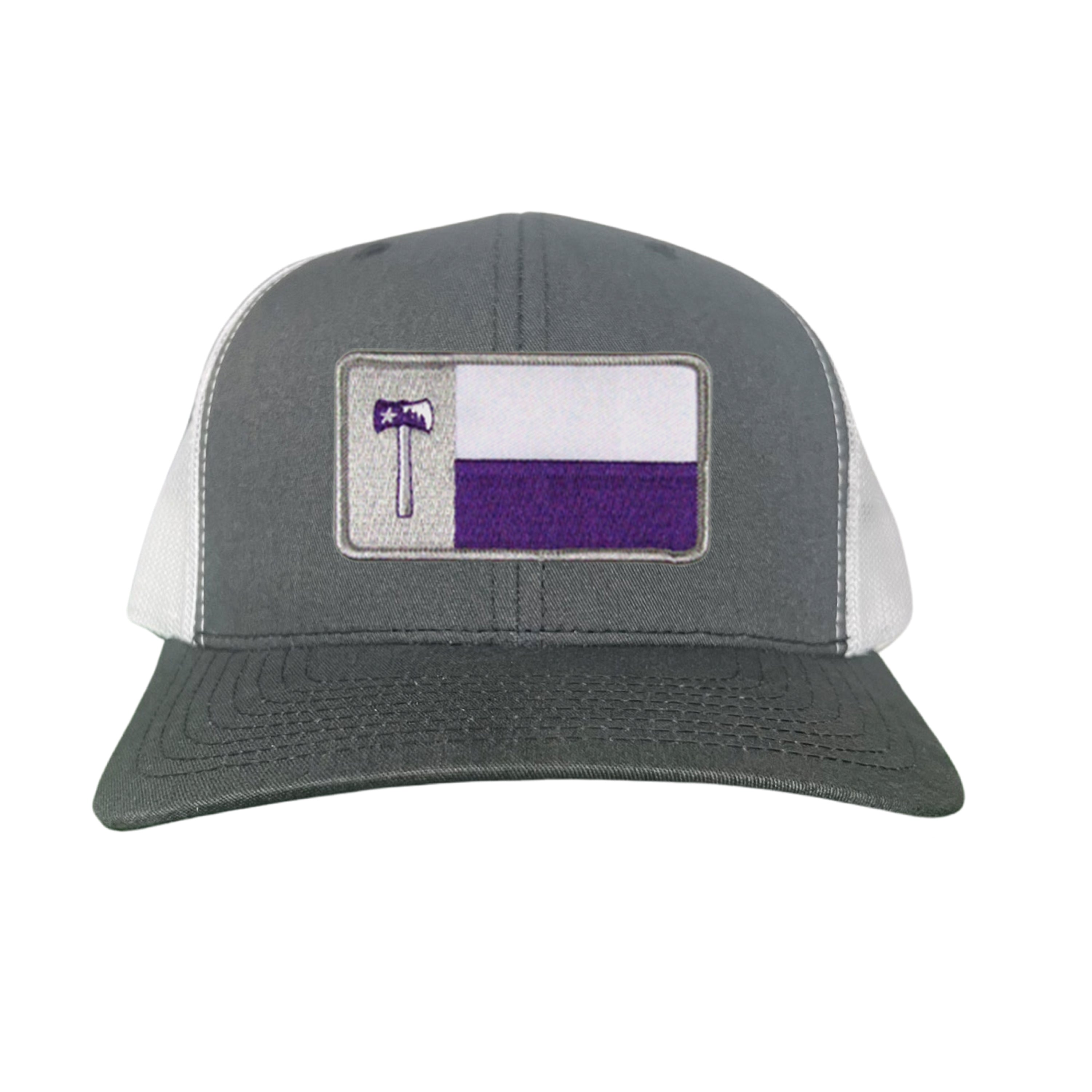 SFA / Axe Texas State Flag / Curved Bill Mesh Snapback Hat