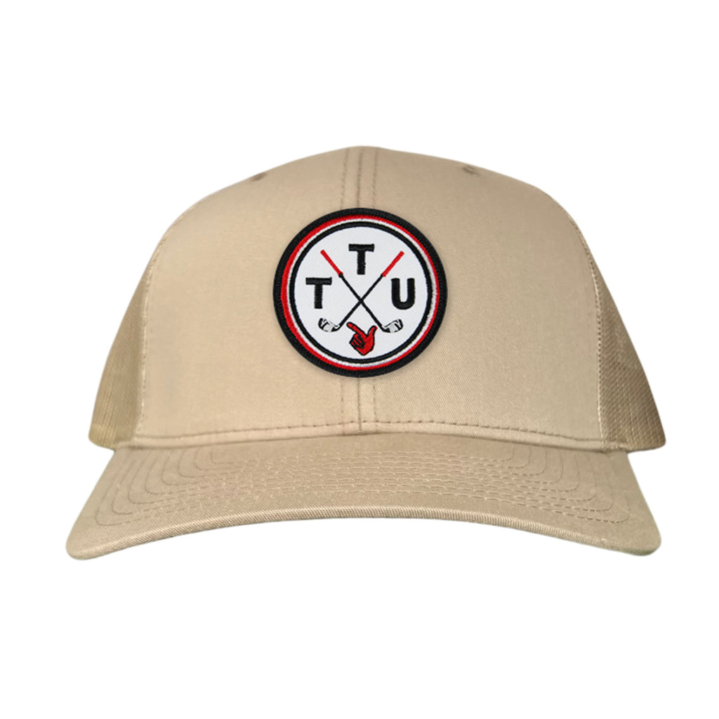 Texas Tech Golf Circle Patch Hat – Curved Bill Snapback
