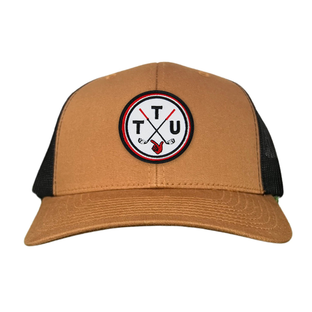 Texas Tech Golf Circle Patch Hat – Curved Bill Snapback
