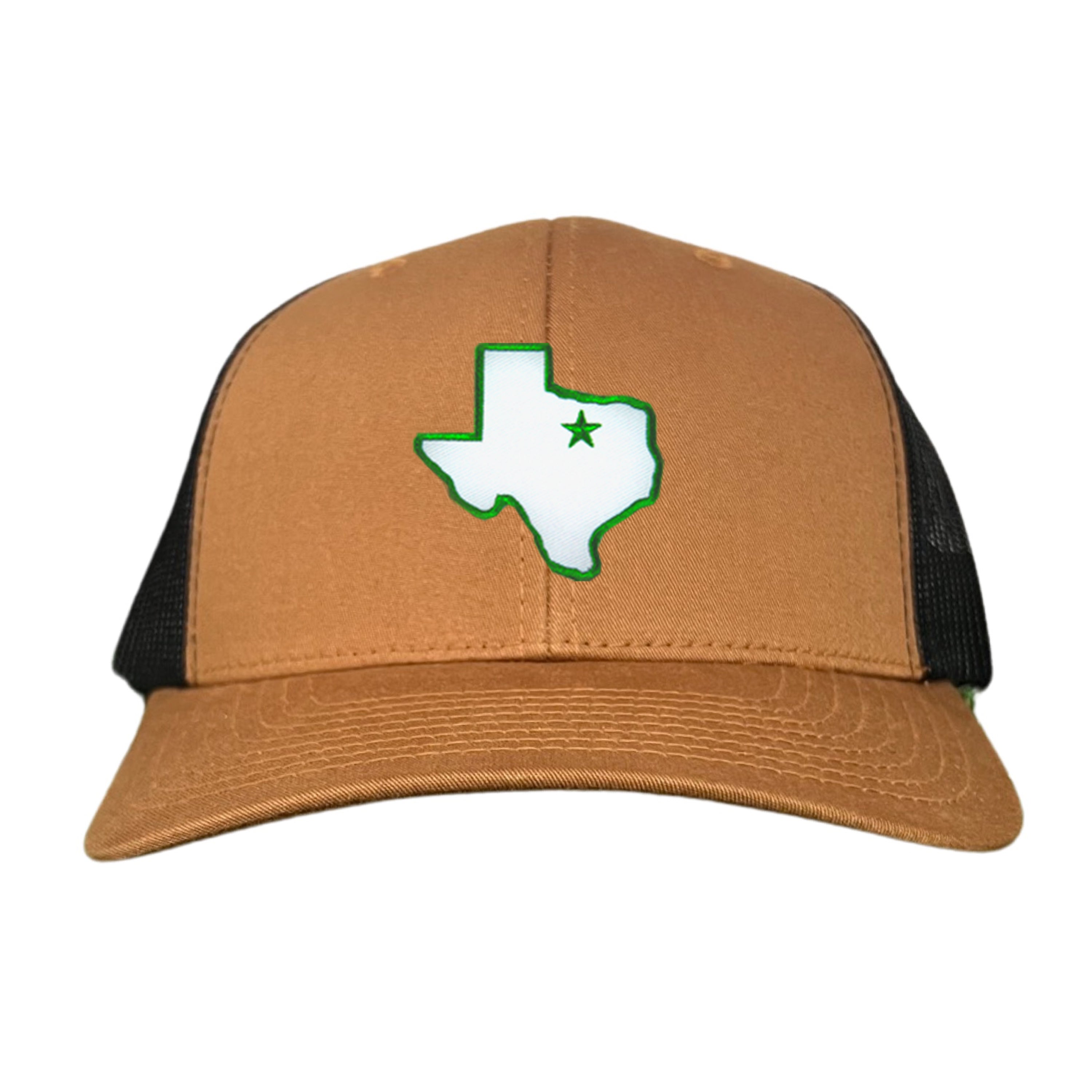 UNT State of Texas Star Baseball Hat Green Black Beige White