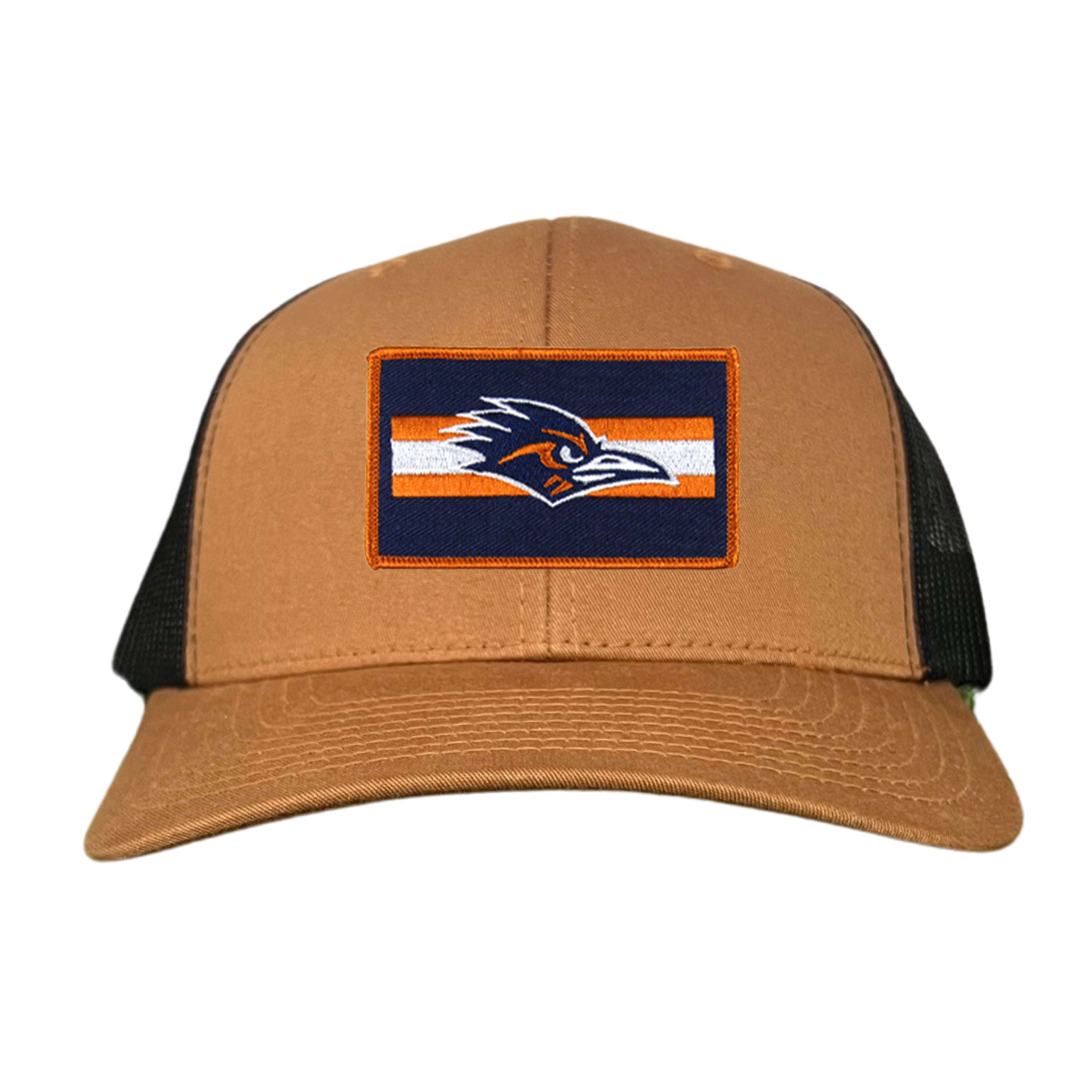 UTSA Roadrunner Rectangle Stripe Patch Hat - Blue and Orange