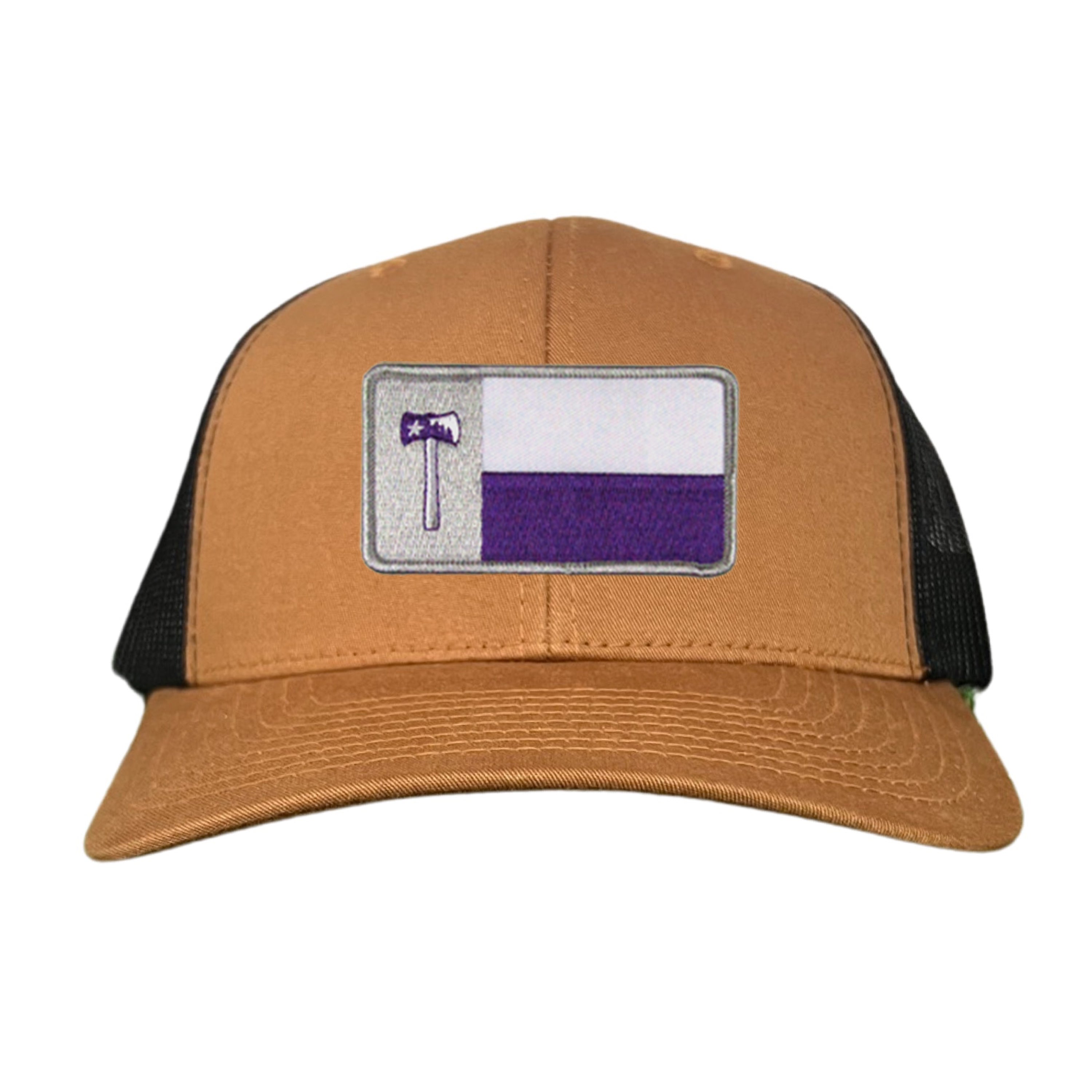 SFA / Axe Texas State Flag / Curved Bill Mesh Snapback Hat